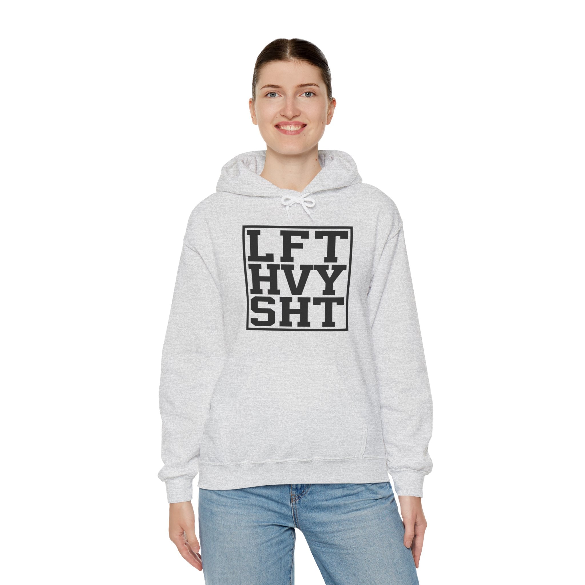 "Lift Heavy Shit" Unisex Heavy Blend™ Hooded Sweatshirt