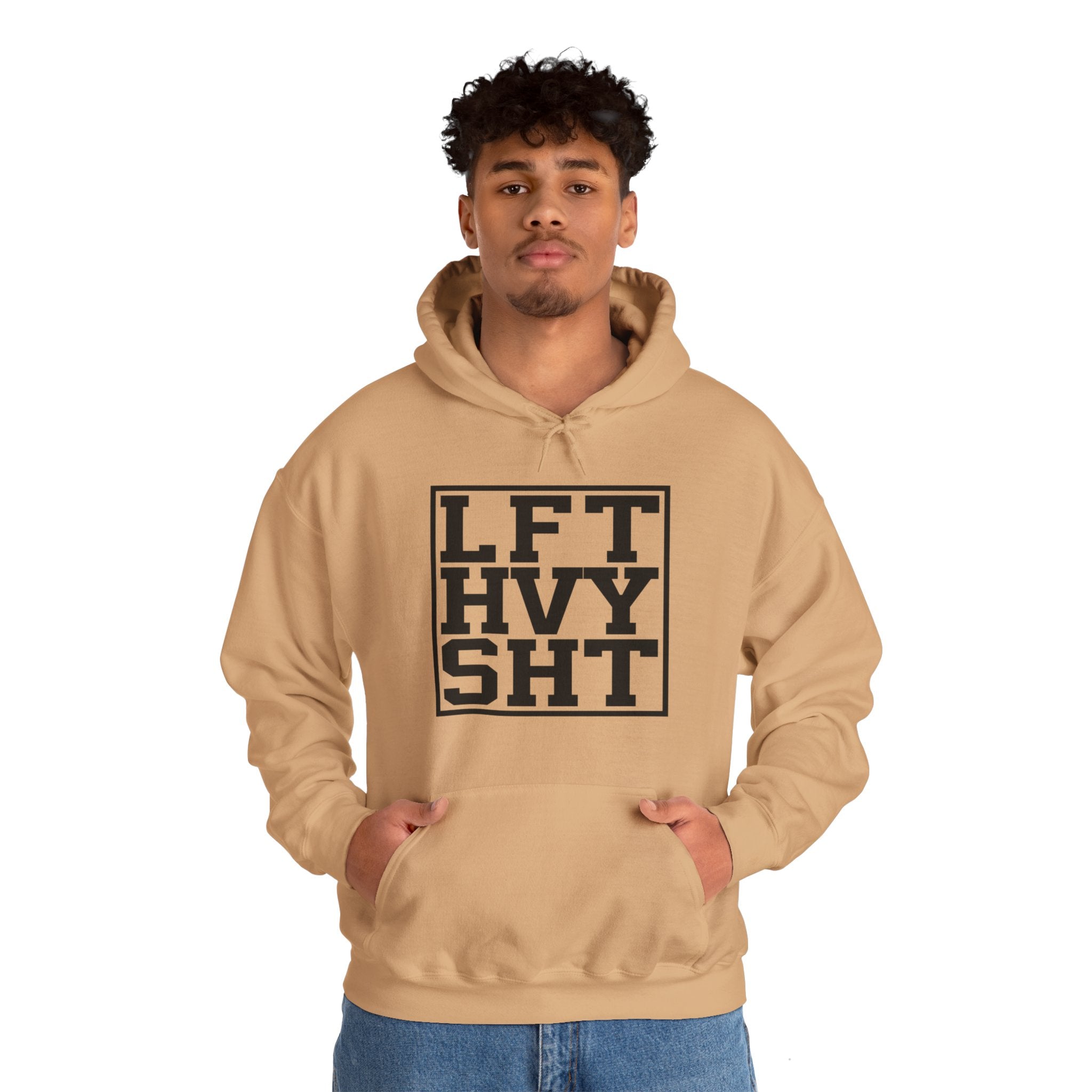 "Lift Heavy Shit" Unisex Heavy Blend™ Hooded Sweatshirt