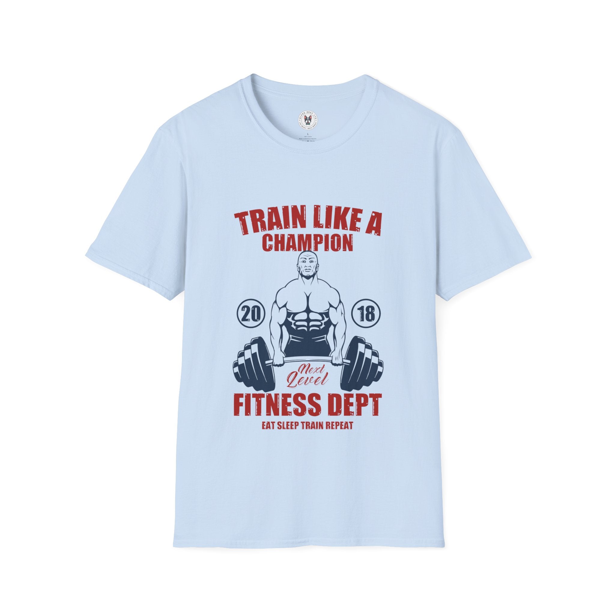 "Train Like A Champion" Unisex Soft style T-Shirt