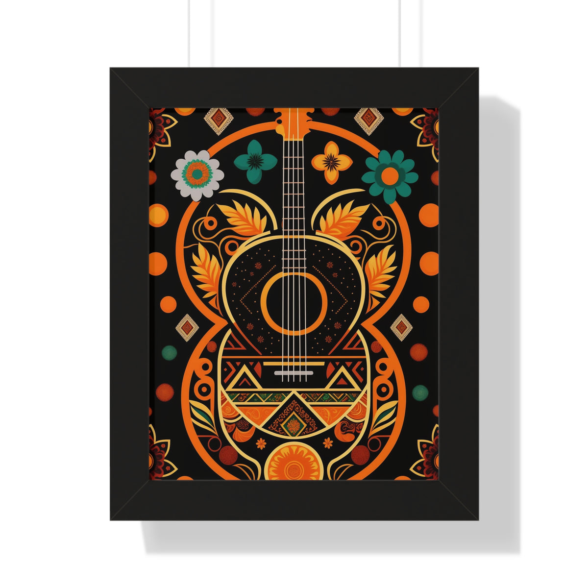 "BOHO" Framed Vertical Poster