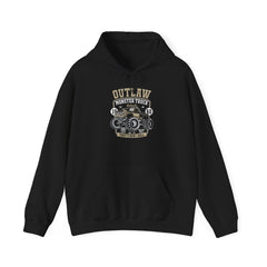 "OUTLAW MONSTER TRUCK THAT'S HOW I ROLL" Unisex Heavy Blend™ Hooded Sweatshirt