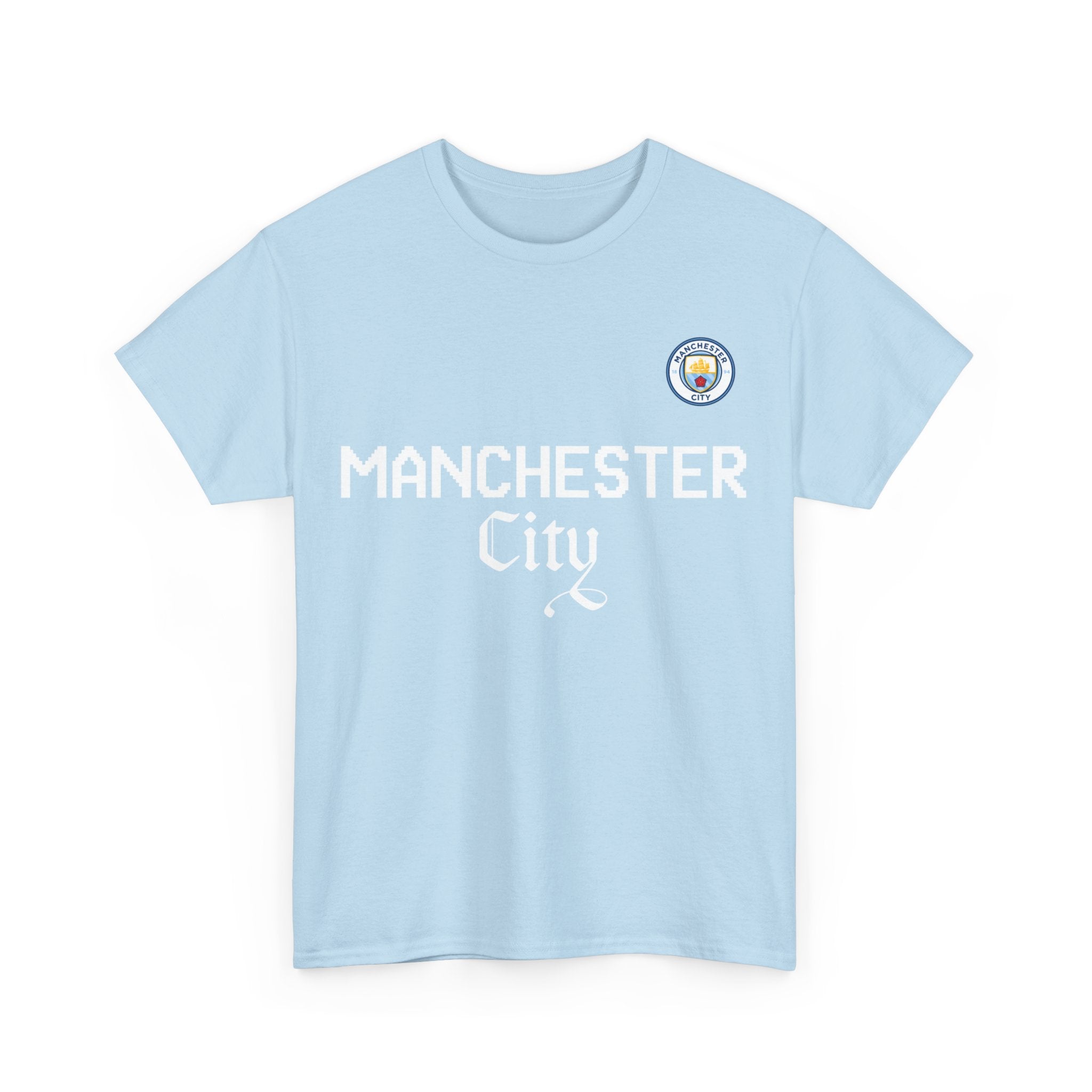 Manchester City Unisex Heavy Cotton Tee