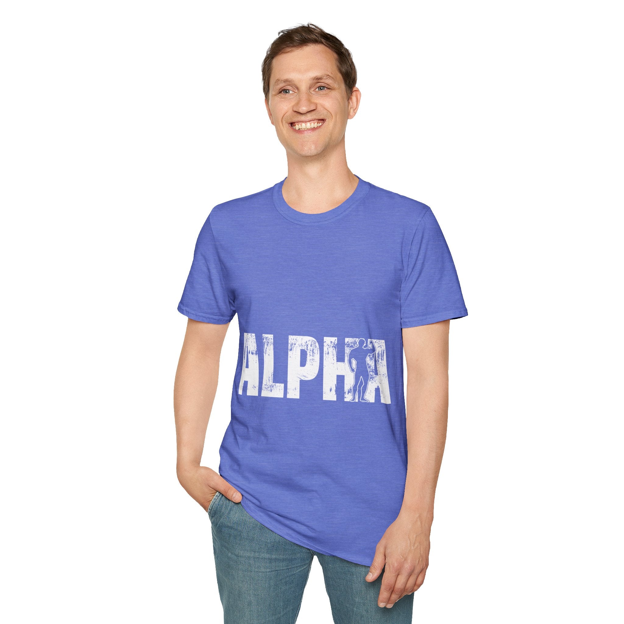 "Alpha Gym" Unisex Softstyle T-Shirt