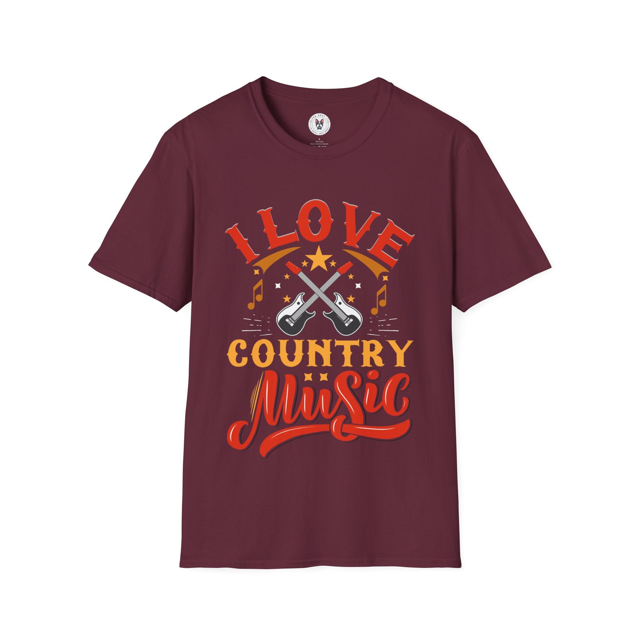 "I Love Country Music" Unisex Soft style T-Shirt