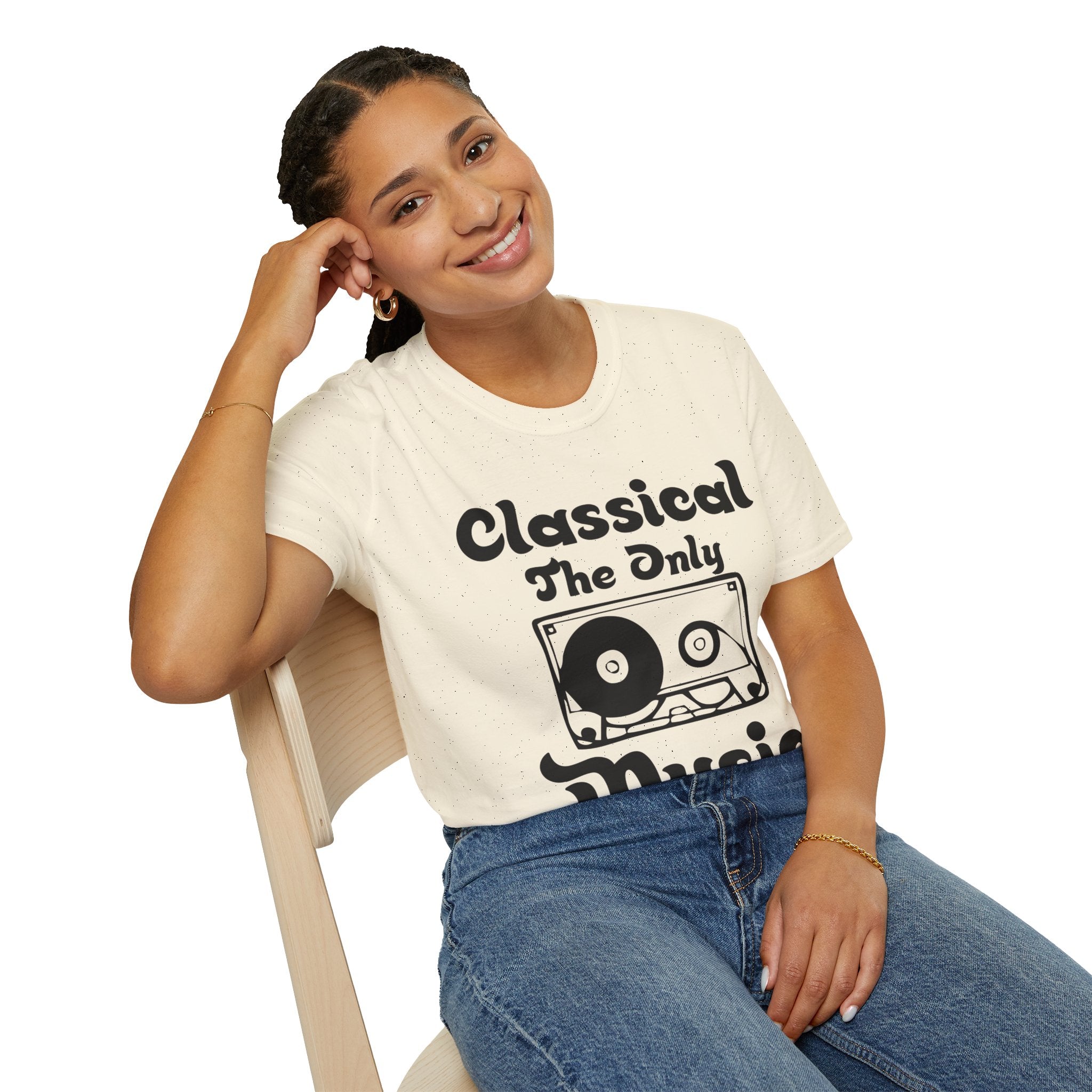 "Classical The Only Music That Matters" Unisex Soft style T-Shirt