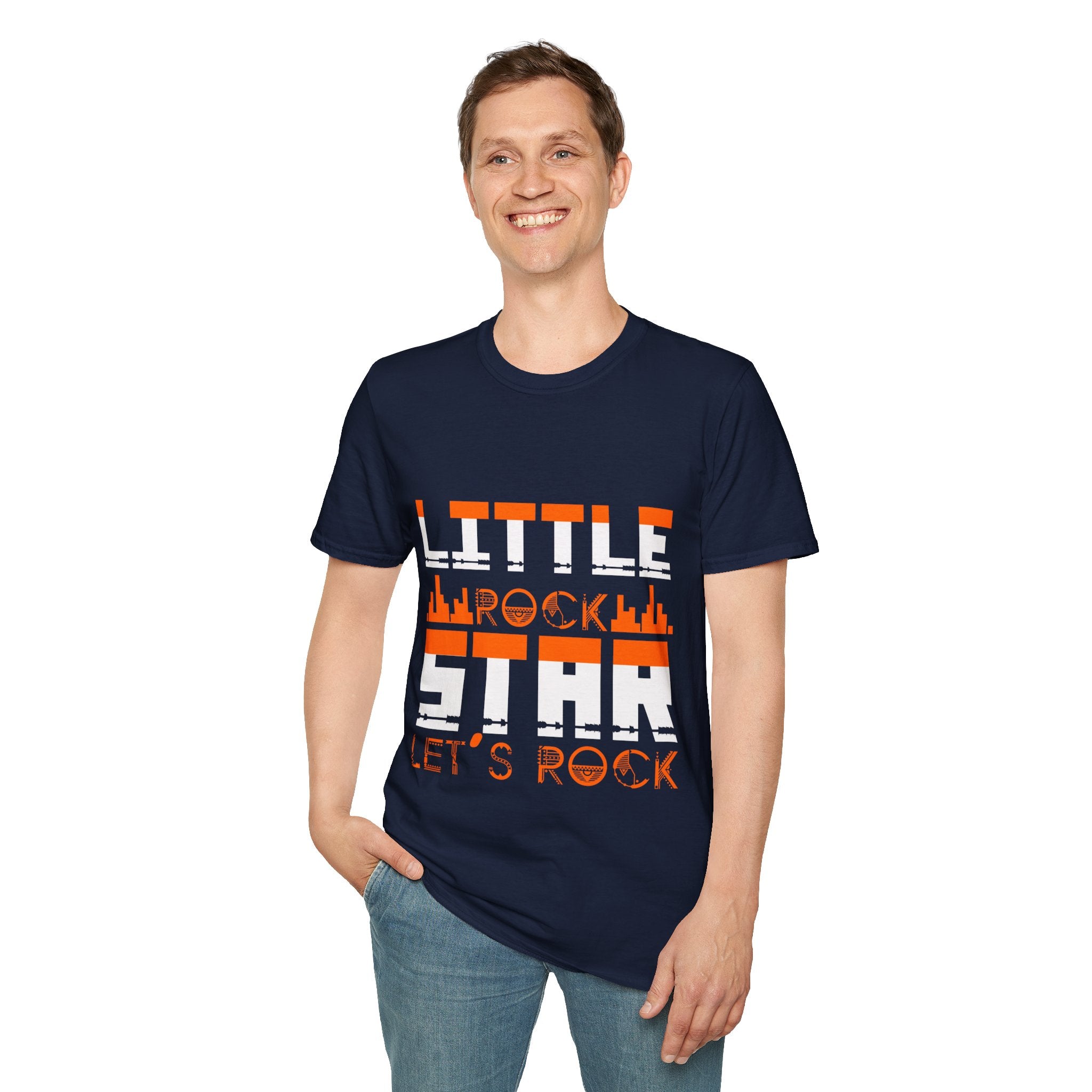 "Little Rock Star Lets Rock" Unisex Soft style T-Shirt