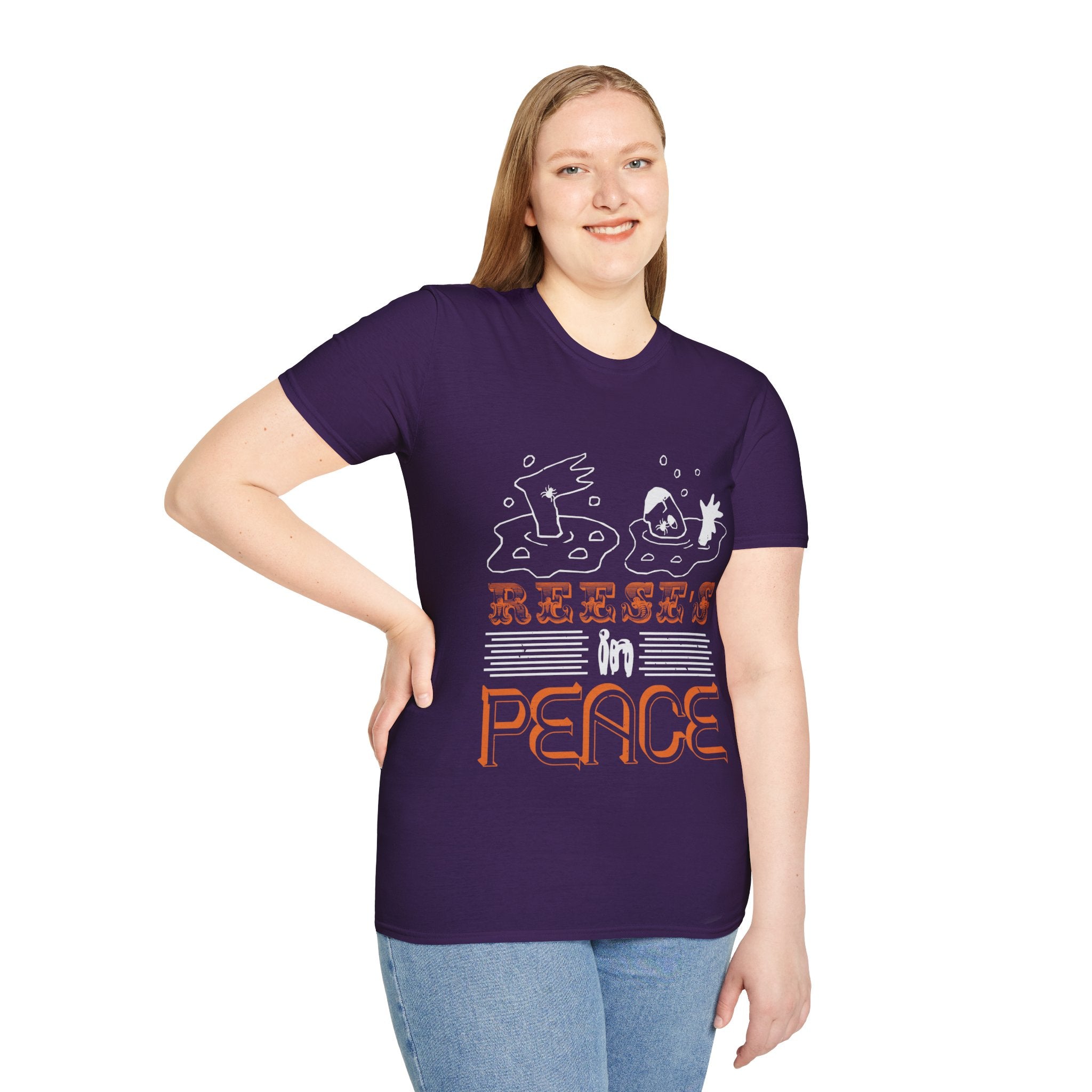 "REESE'S IN PEACE" Unisex Soft style T-Shirt