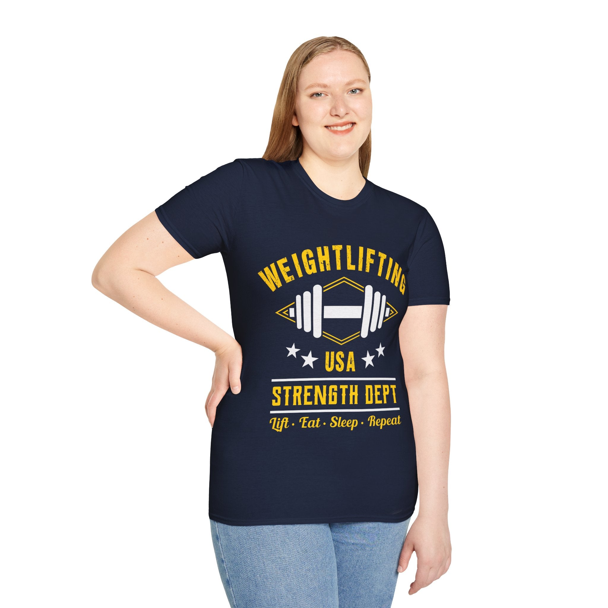 "WeightLifting" Unisex Soft style T-Shirt