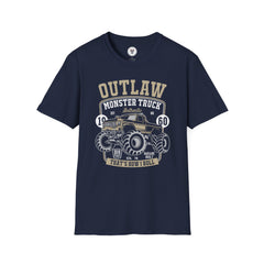 "OUTLAW MONSTER TRUCK THAT'S HOW I ROLL" Unisex Soft style T-Shirt