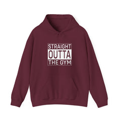 "Straight Outta A Gym'' Unisex Heavy Blend™ Hooded Sweatshirt