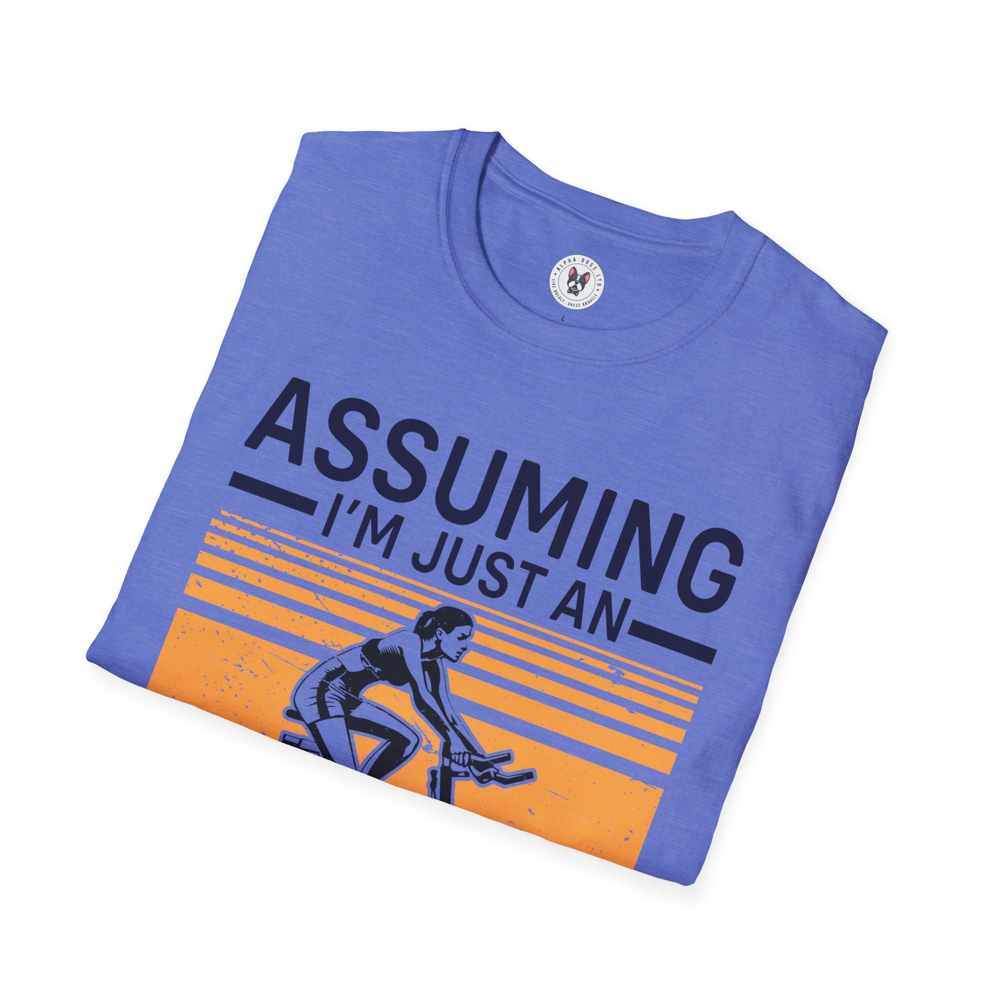 "Assuming I M Just An Old Lady Was Your First Mistake" Unisex Soft style T-Shirt