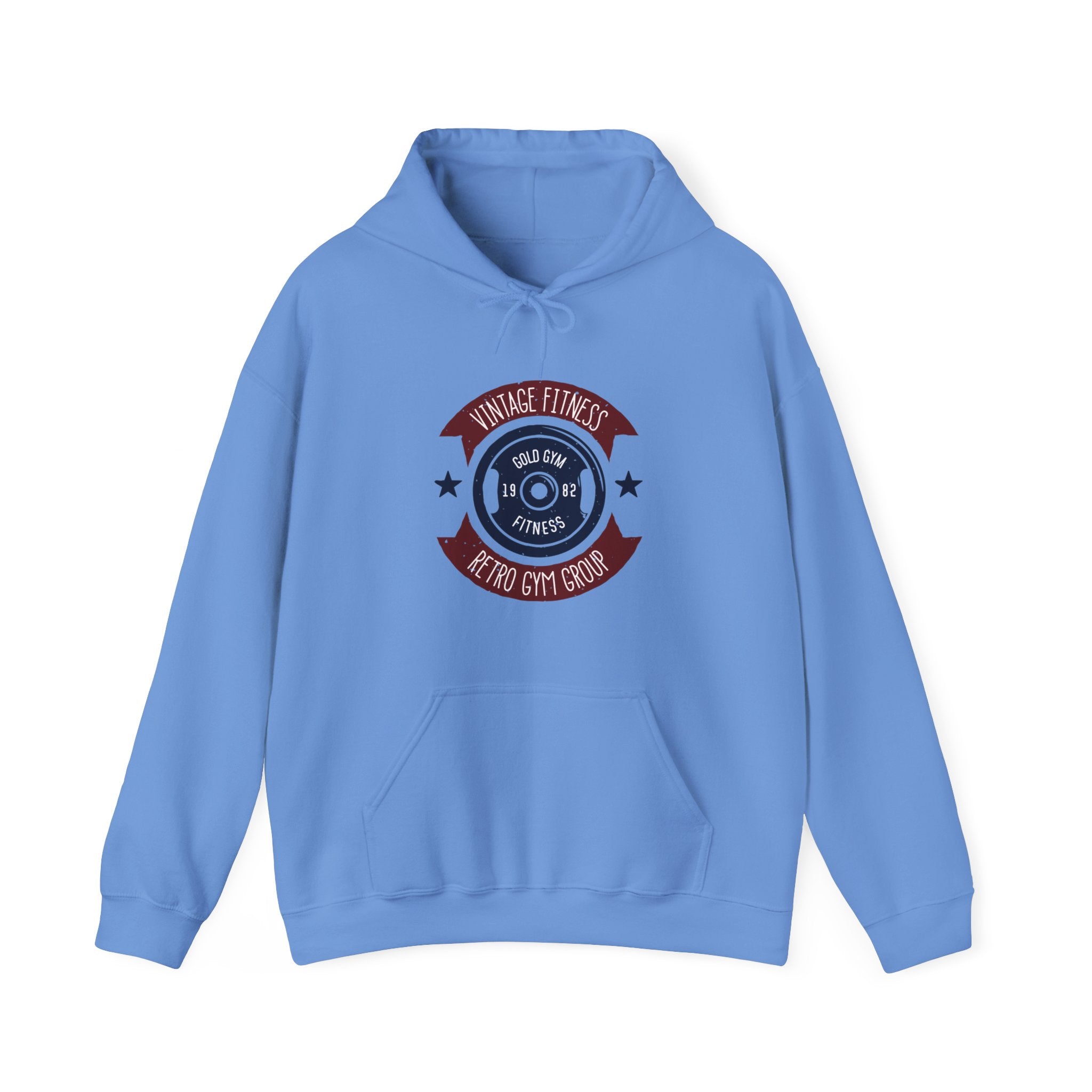 "Vintage Fitness Retro Gym Group" Unisex Heavy Blend™ Hooded Sweatshirt