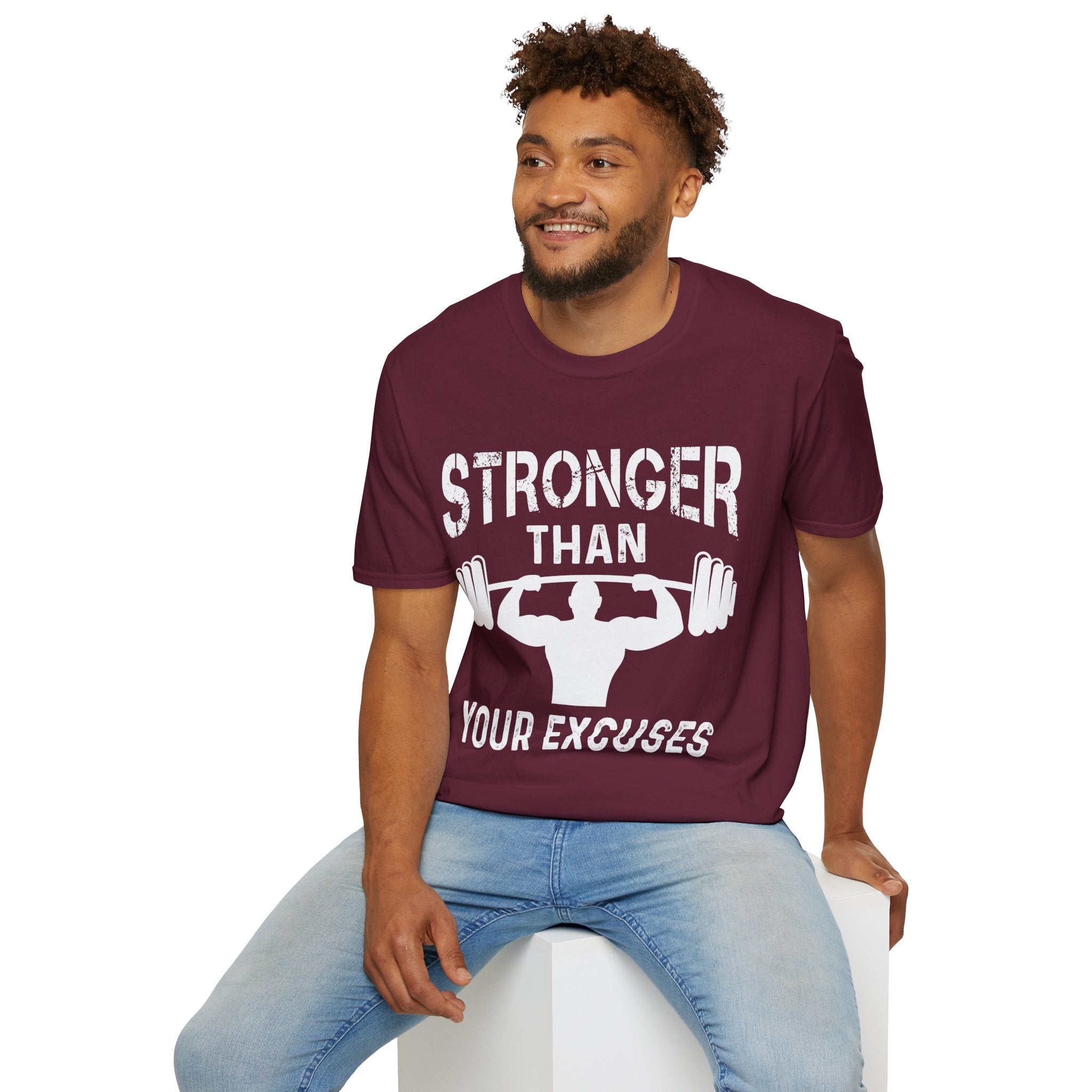 "Stronger Than Your Excuses" Unisex Soft style T-Shirt