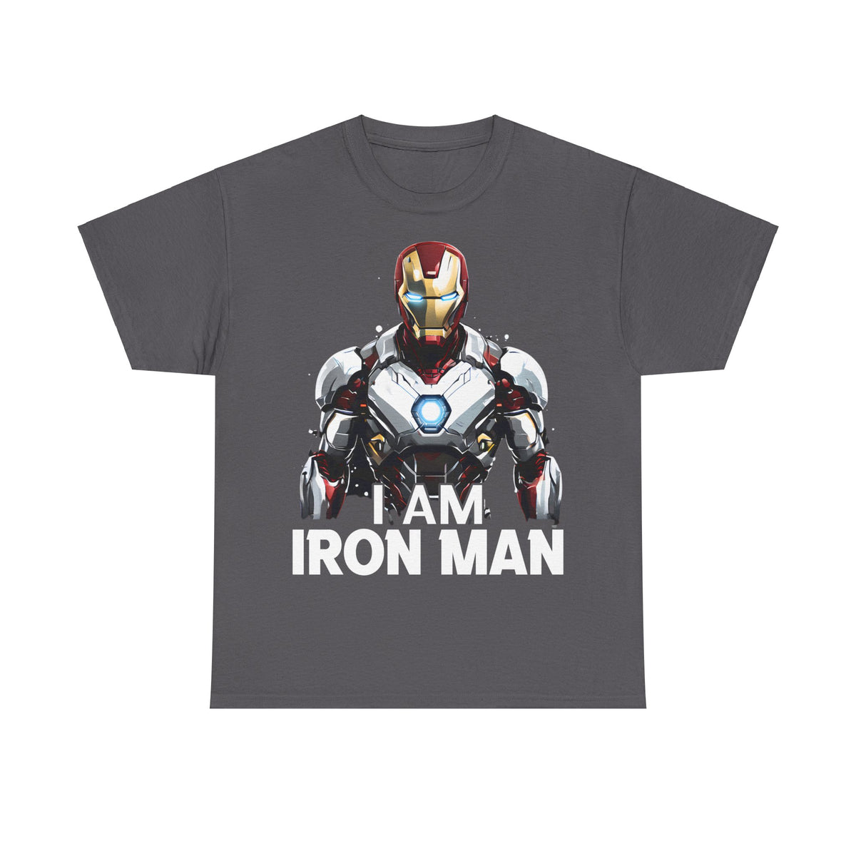 "I AM IRON MAN" Unisex Heavy Cotton Tee