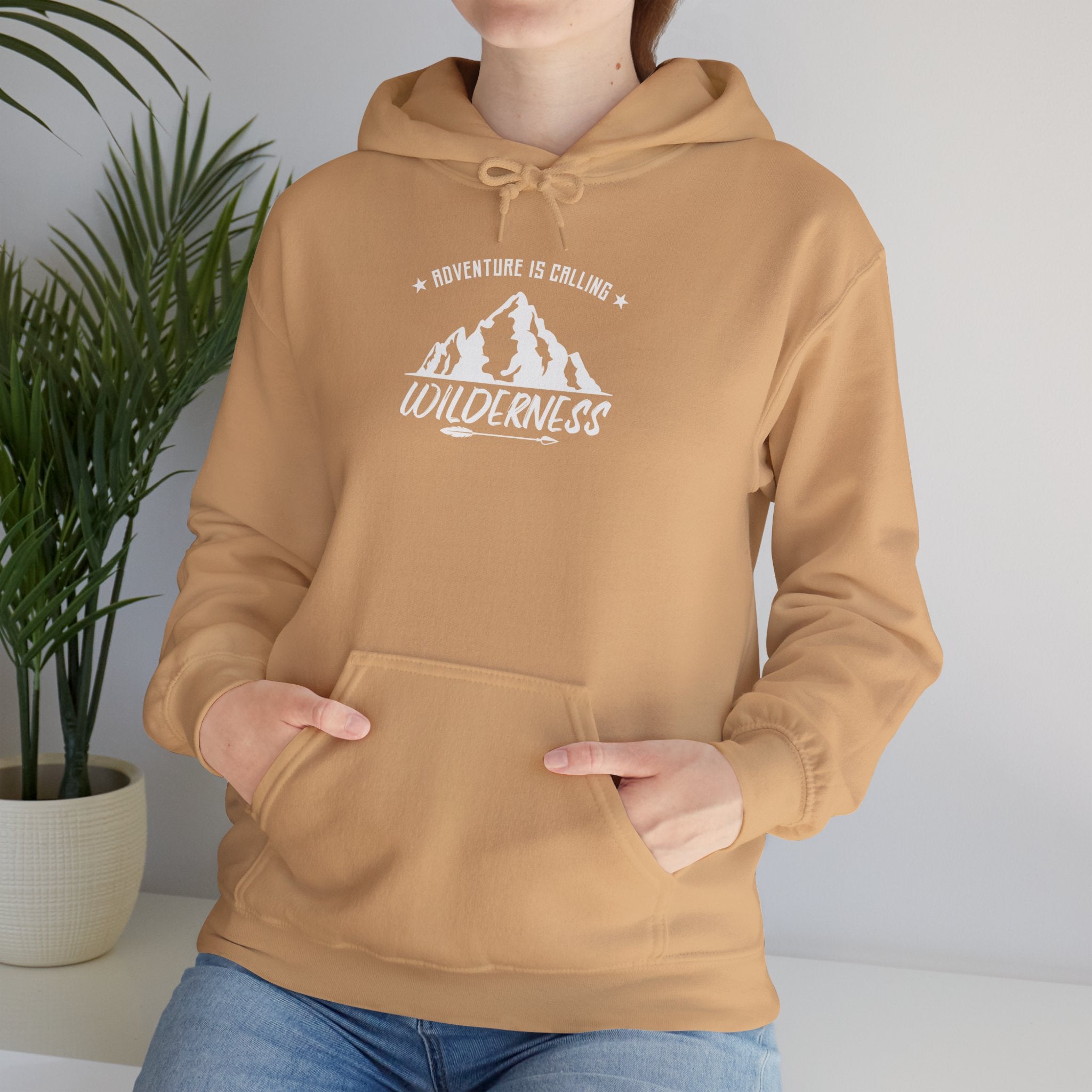 "Adventure Is Calling" Unisex Heavy Blend™ Hooded Sweatshirt