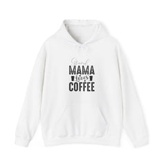 "GRAND MAMA LOVES COFFEE" Unisex Heavy Blend™ Hooded Sweatshirt