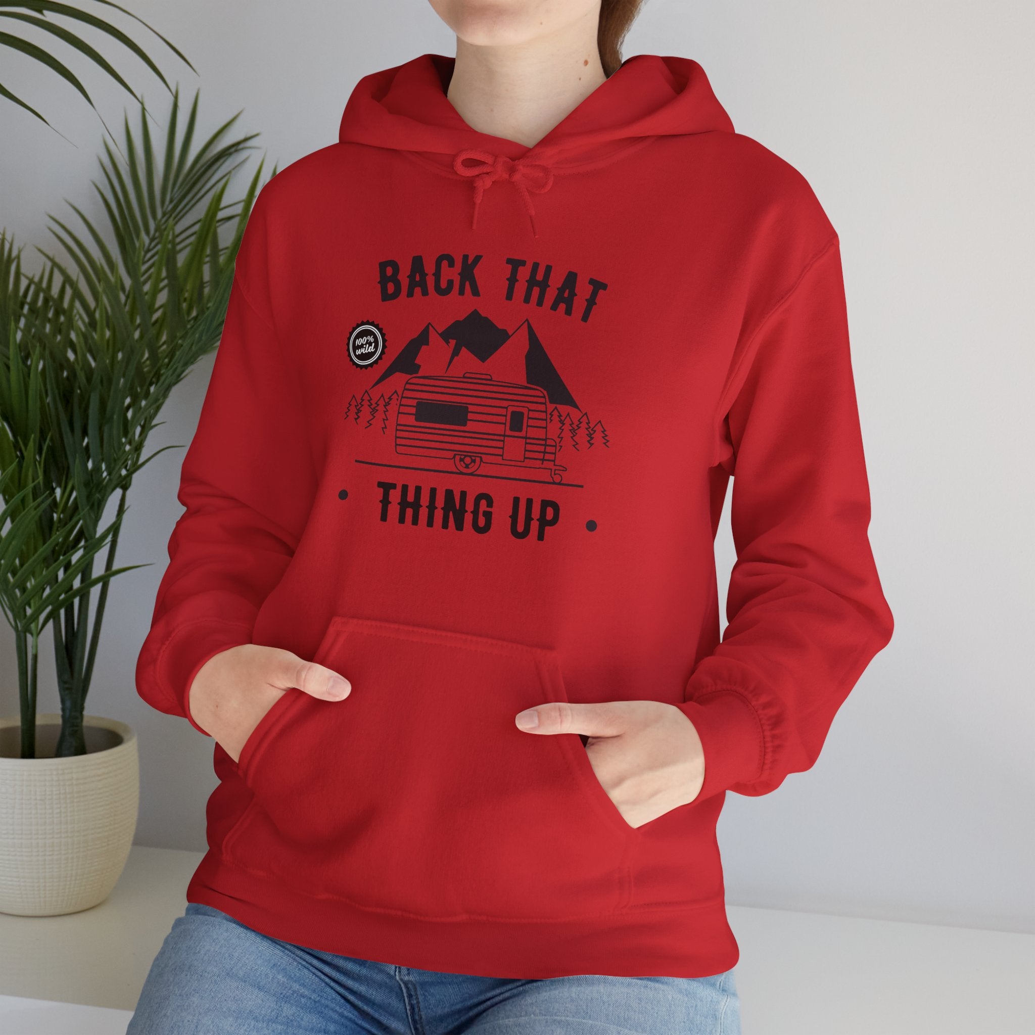 "Back That Thing Up" Unisex Heavy Blend™ Hooded Sweatshirt