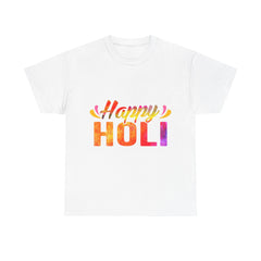 Happy Holi Unisex Heavy Cotton Tee