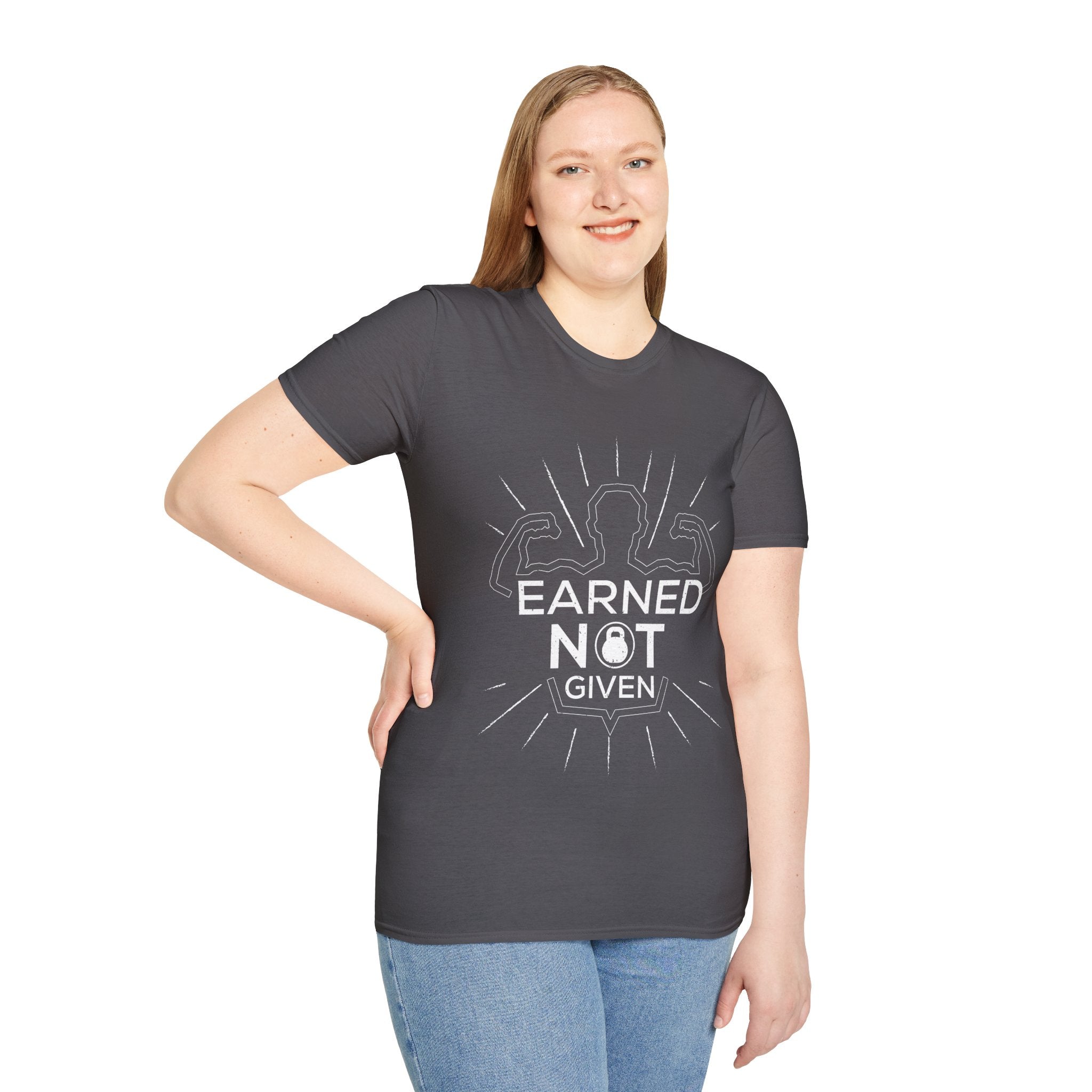 "Earned Not Given" Unisex Soft style T-Shirt