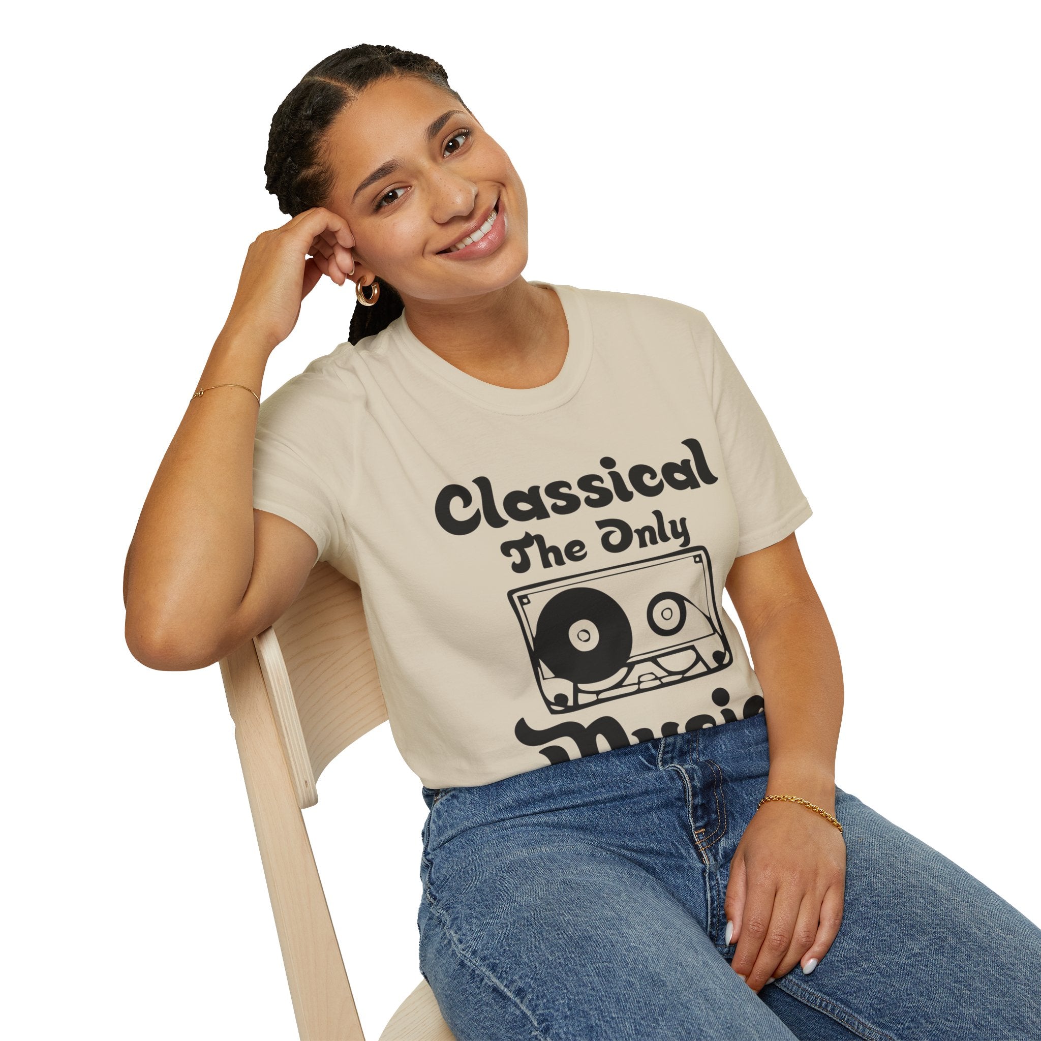 "Classical The Only Music That Matters" Unisex Soft style T-Shirt