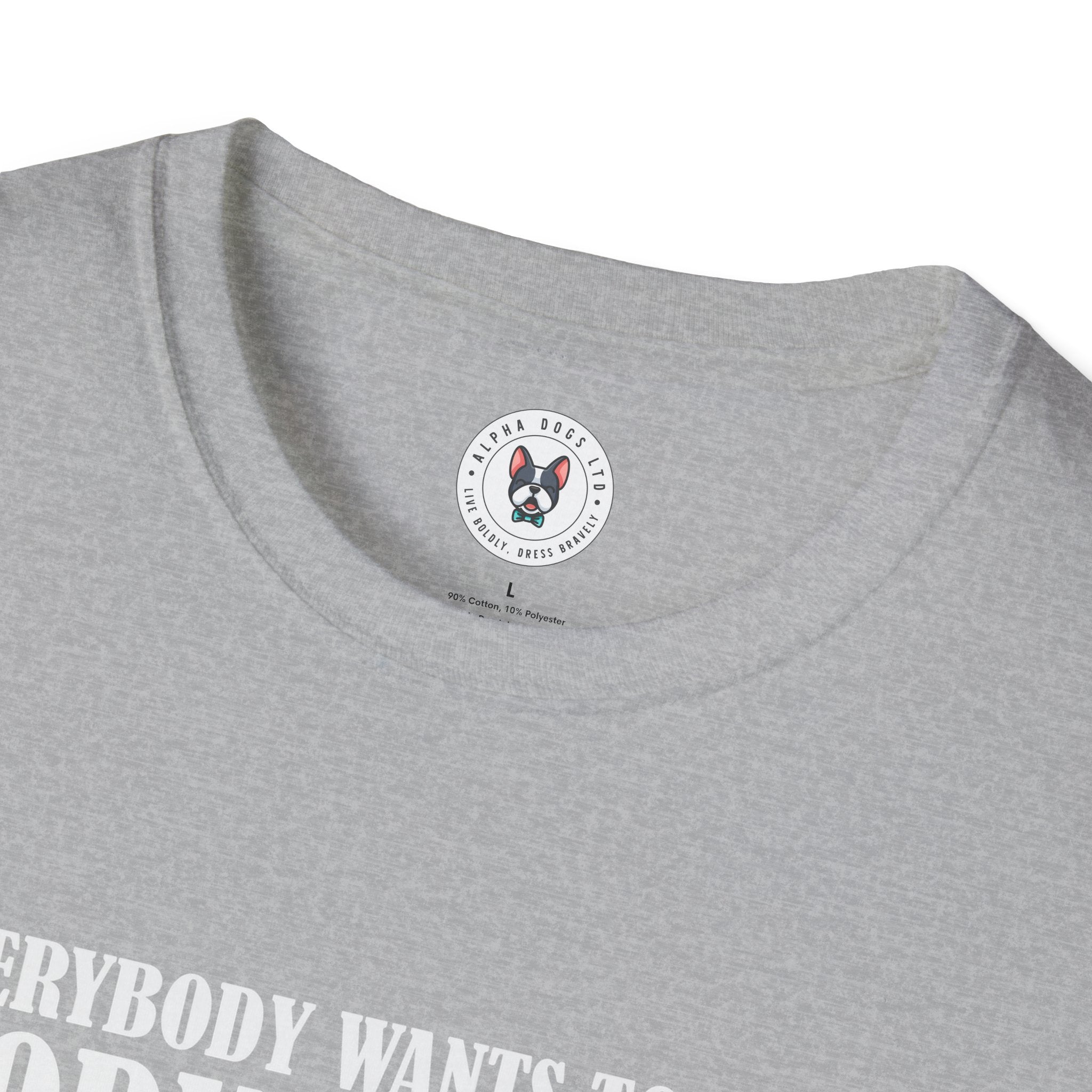 "Everybody Wants To Be A BodyBuilder" Unisex Soft style T-Shirt