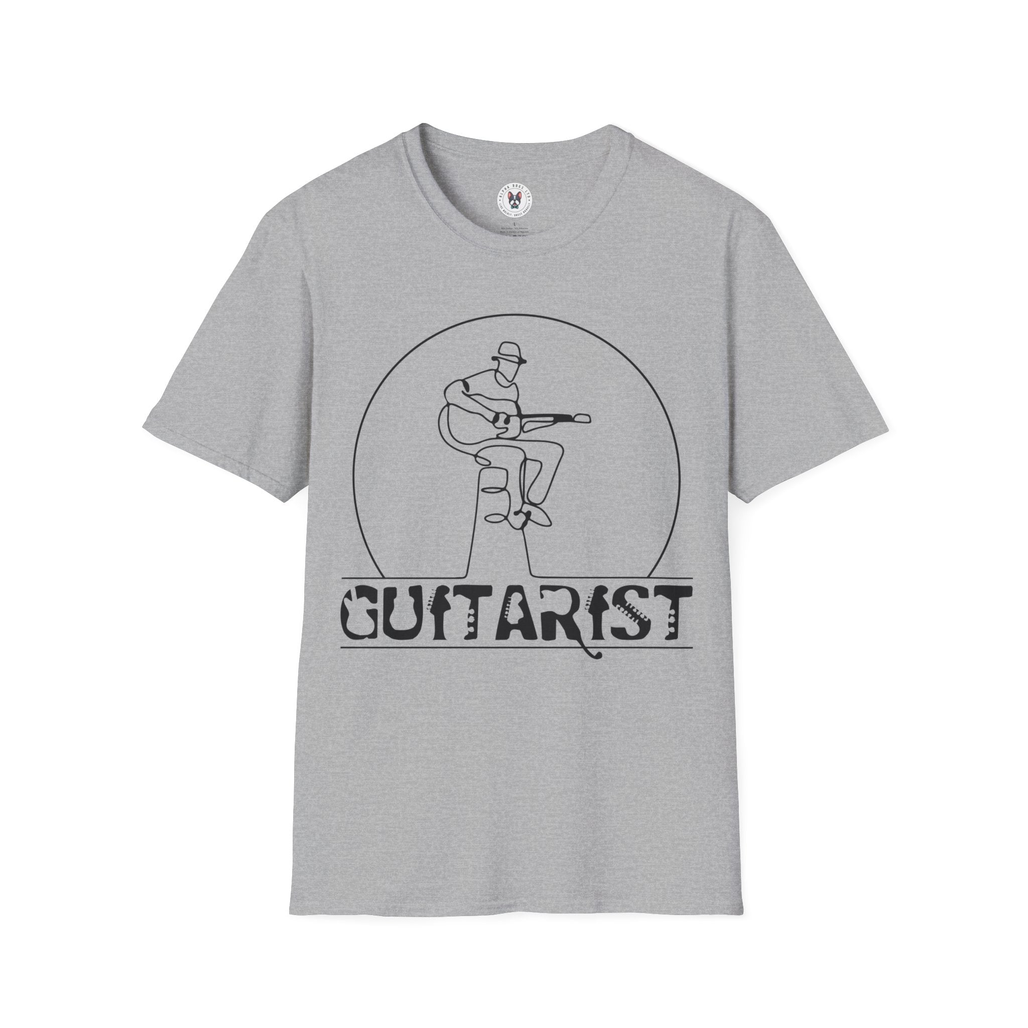 "Guitarist" Unisex Soft style T-Shirt