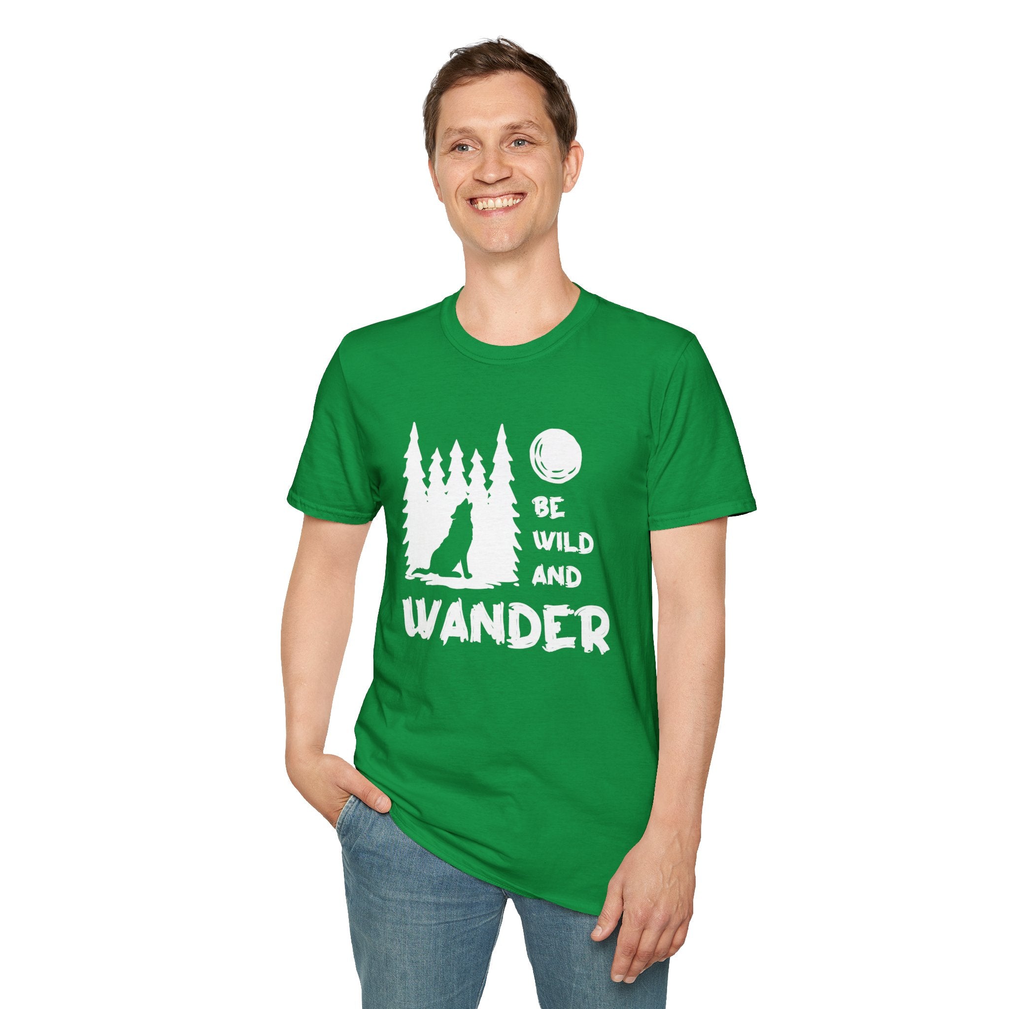 "Be WildAnd Wander" Unisex Softstyle T-Shirt