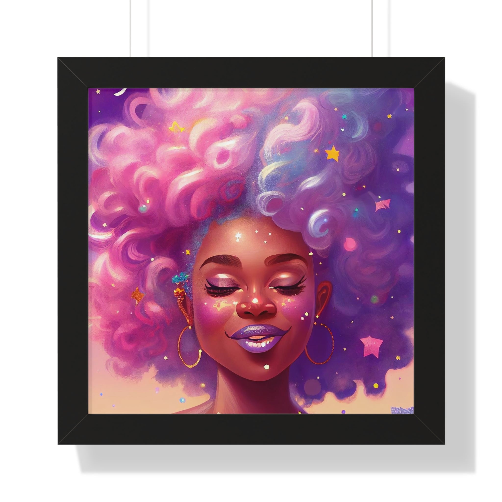 "BLACK GIRL MAGIC" Framed Vertical Poster