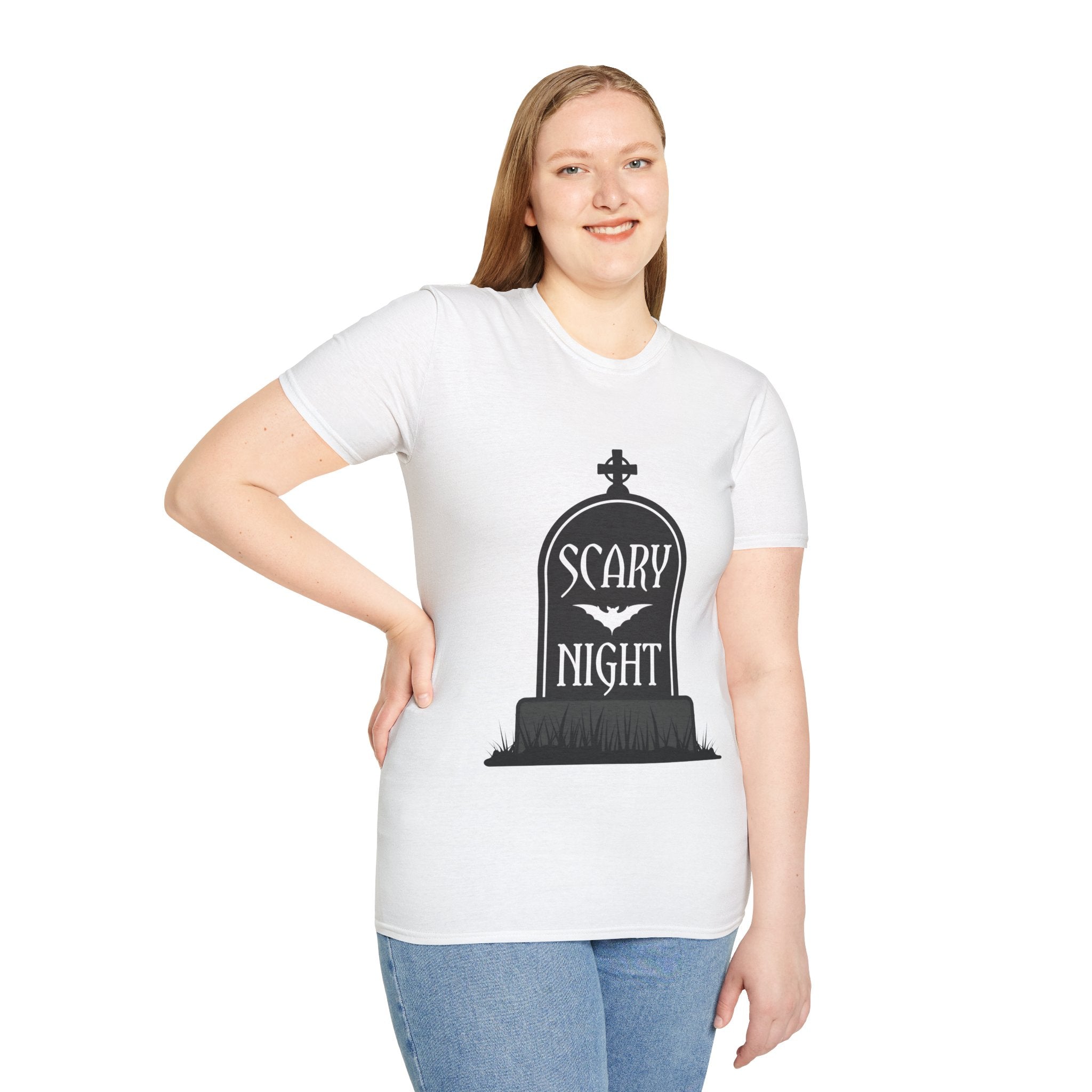 "SCARY NIGHT" Unisex Soft style T-Shirt