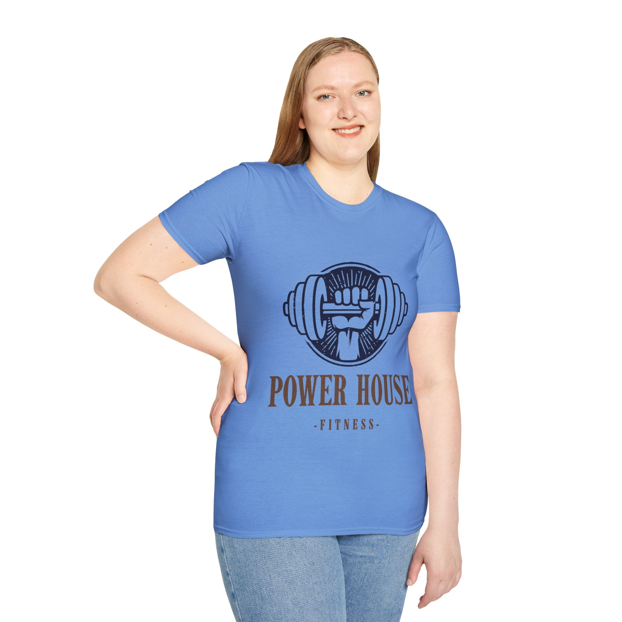 "Power House Fitness" Unisex Soft style T-Shirt