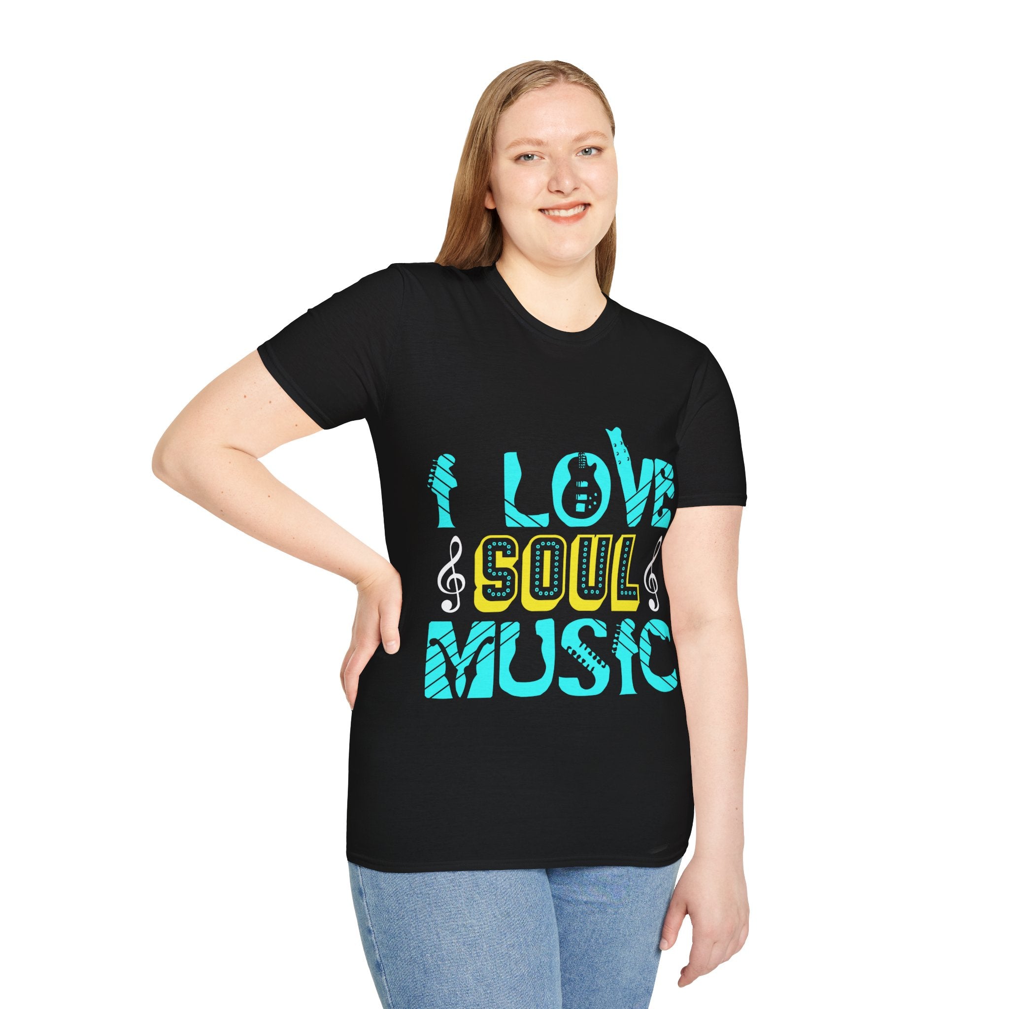 "I Love Soul Music" Unisex Soft style T-Shirt