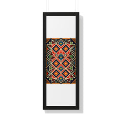 "BOHO" Framed Vertical Poster