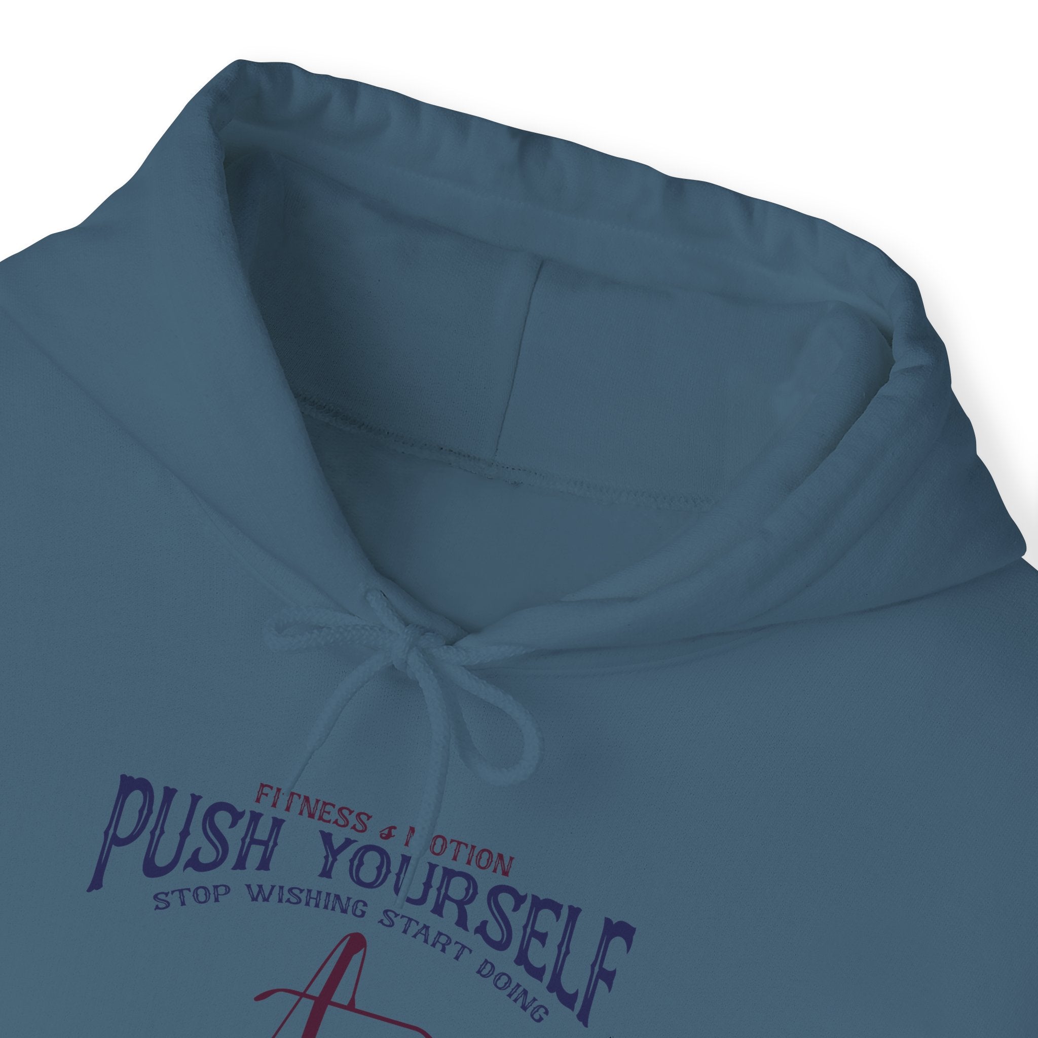 "Push Yourself"  Unisex Heavy Blend™ Hooded Sweatshirt