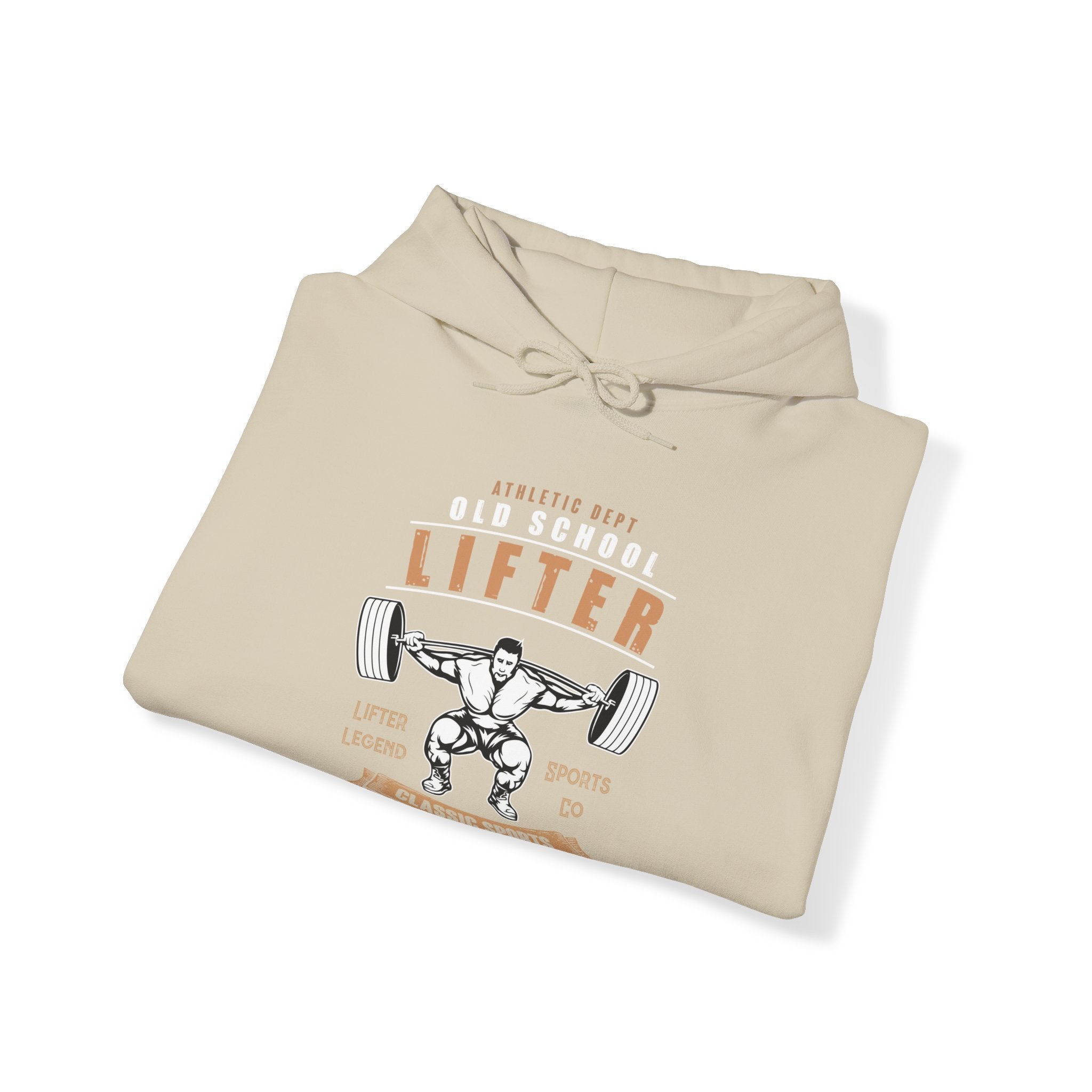 "Old School Lifter" Unisex Heavy Blend™ Hooded Sweatshirt