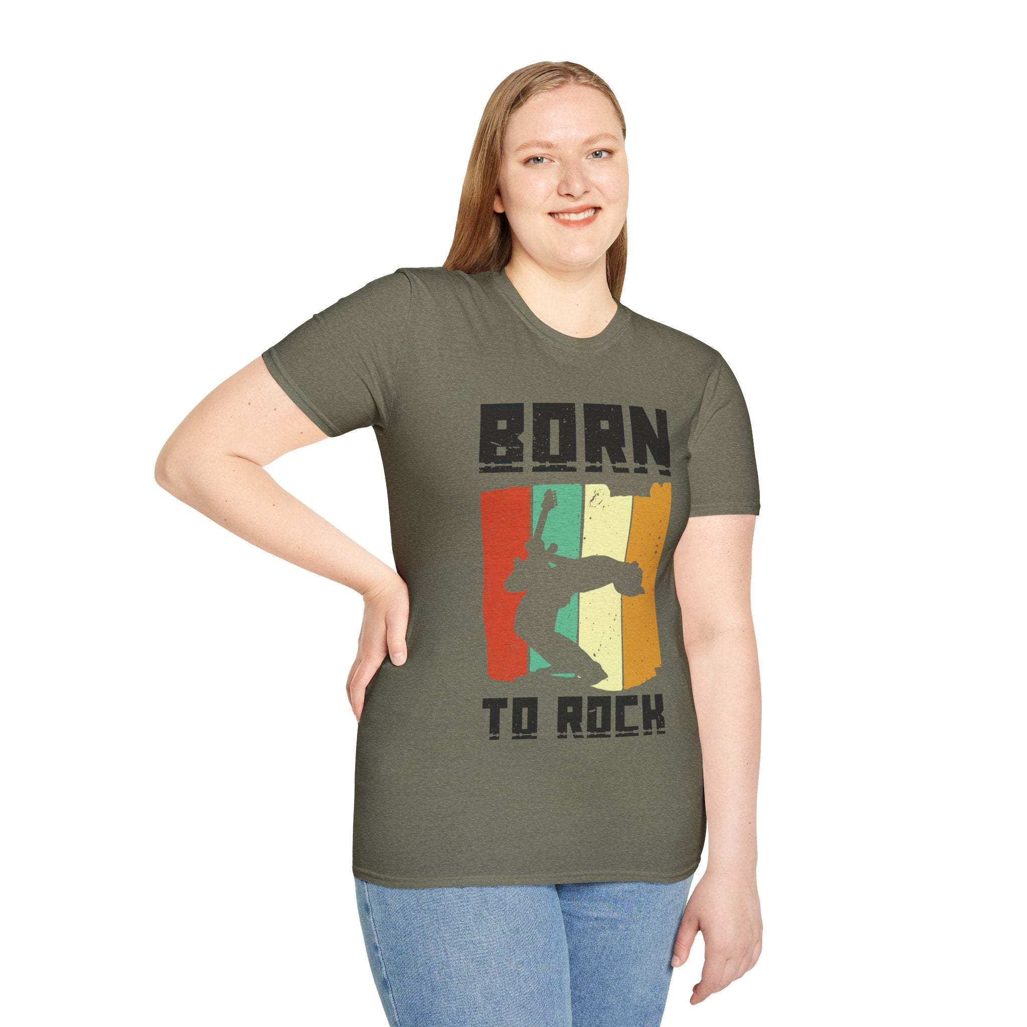 "Born To Rock"  Unisex Soft style T-Shirt