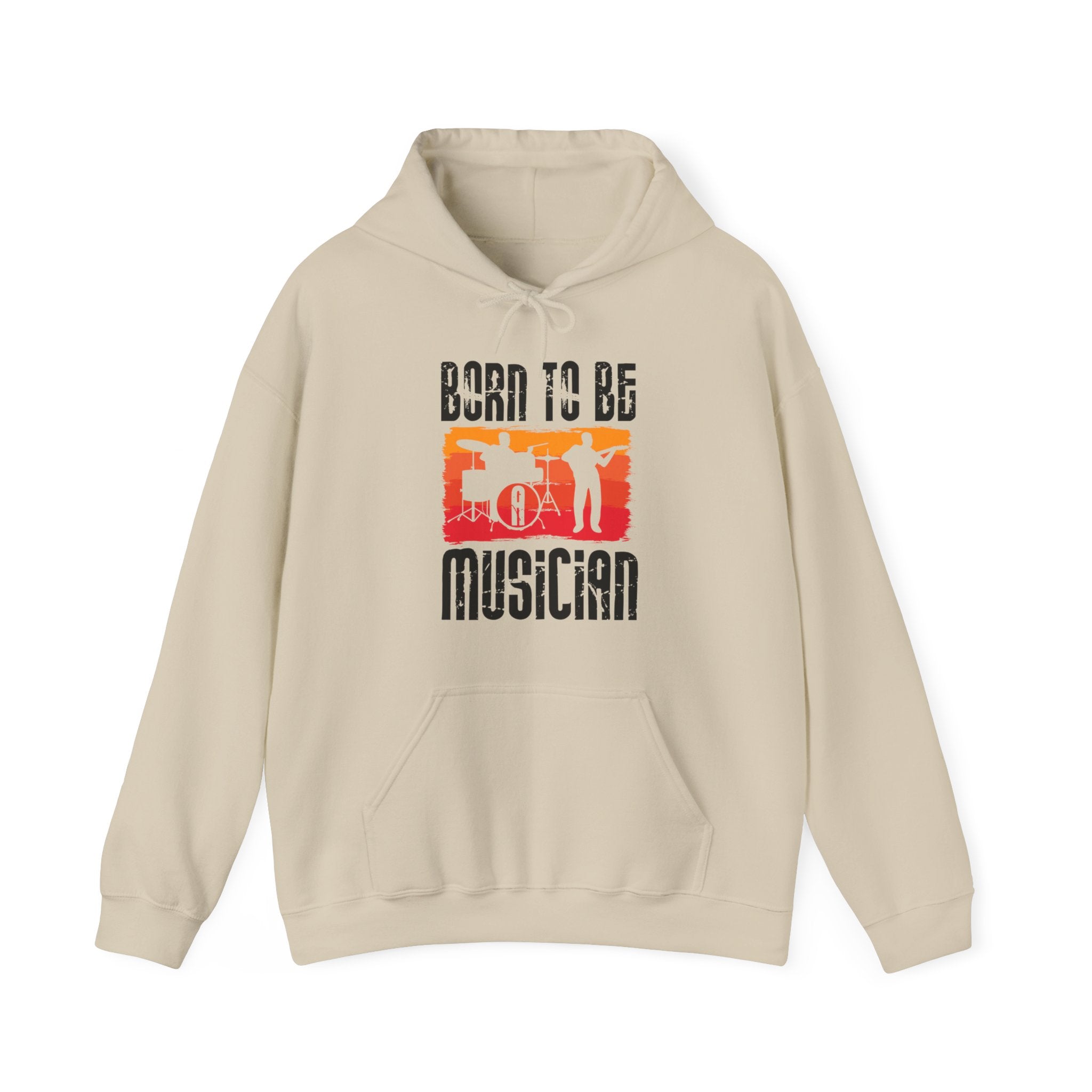 "Born To Be Musician"   Unisex Heavy Blend™ Hooded Sweatshirt