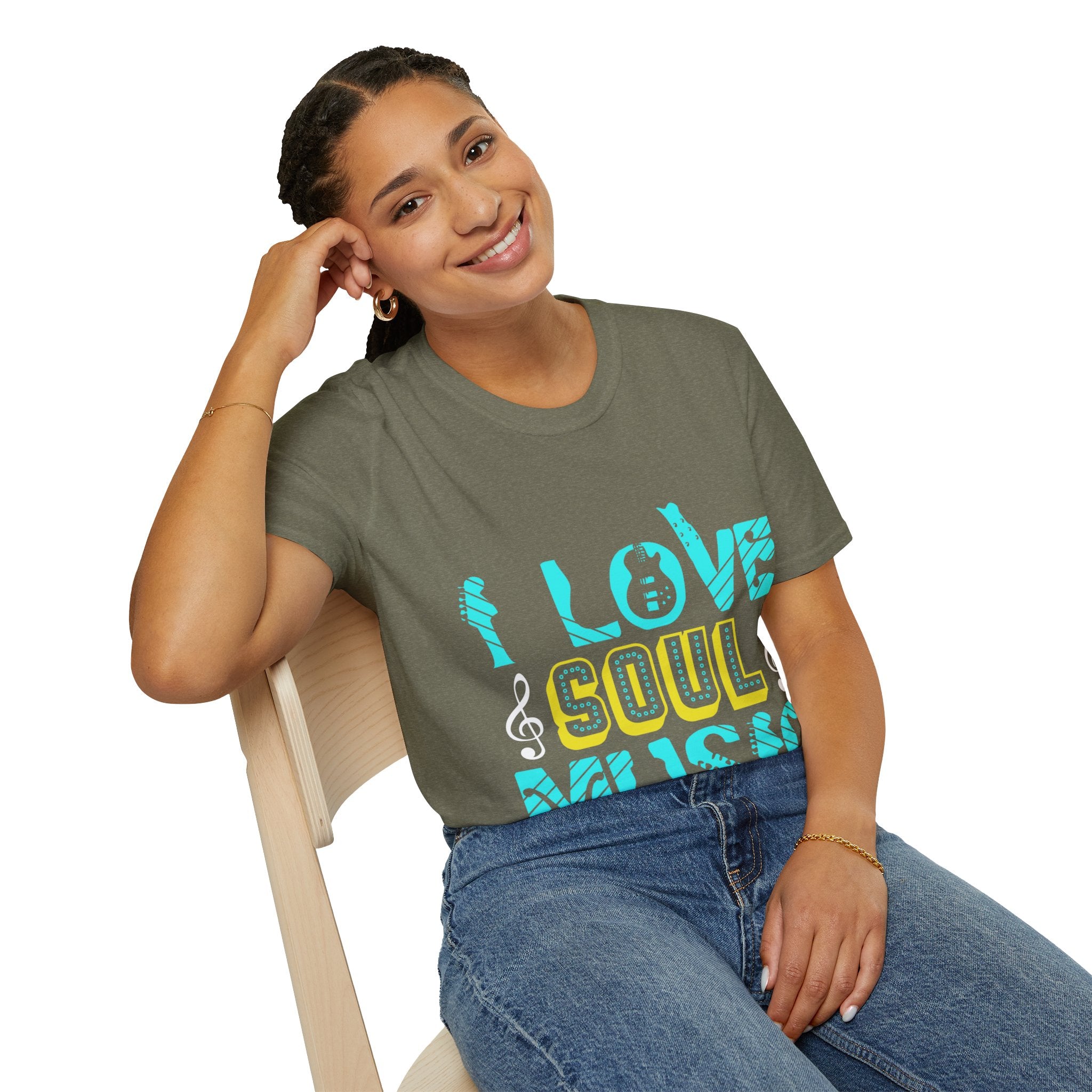 "I Love Soul Music" Unisex Soft style T-Shirt