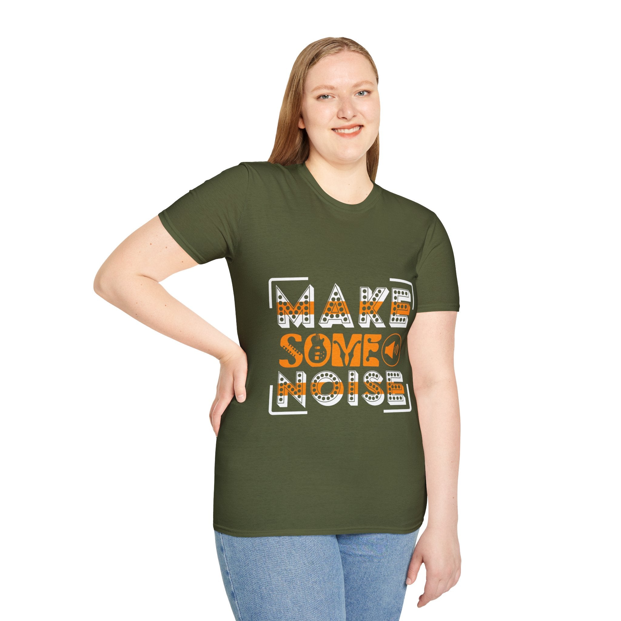 "Make Some Noise"  Unisex Soft style T-Shirt