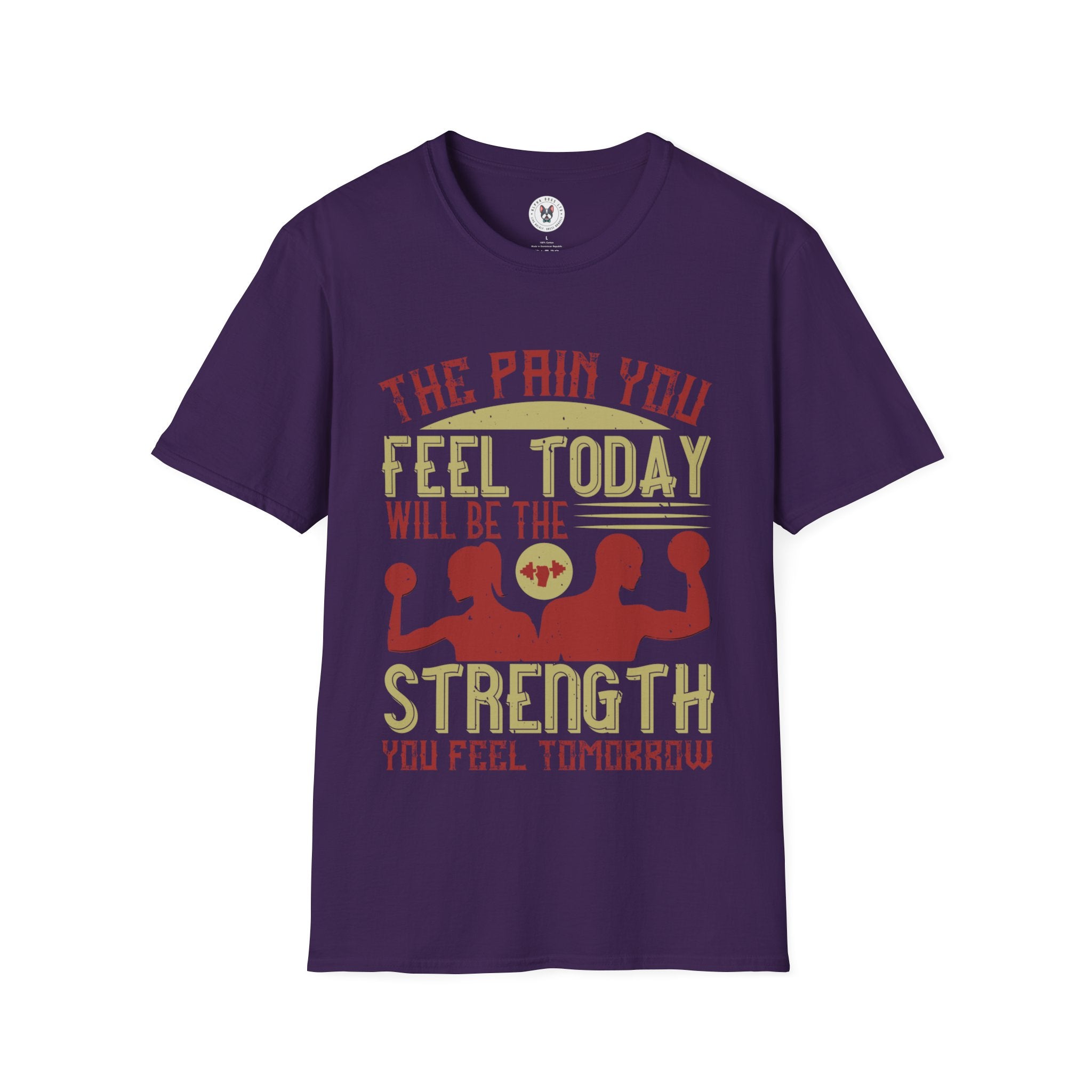 "The pain you feel today, will be the strength you feel tomorrow" Unisex Soft style T-Shirt