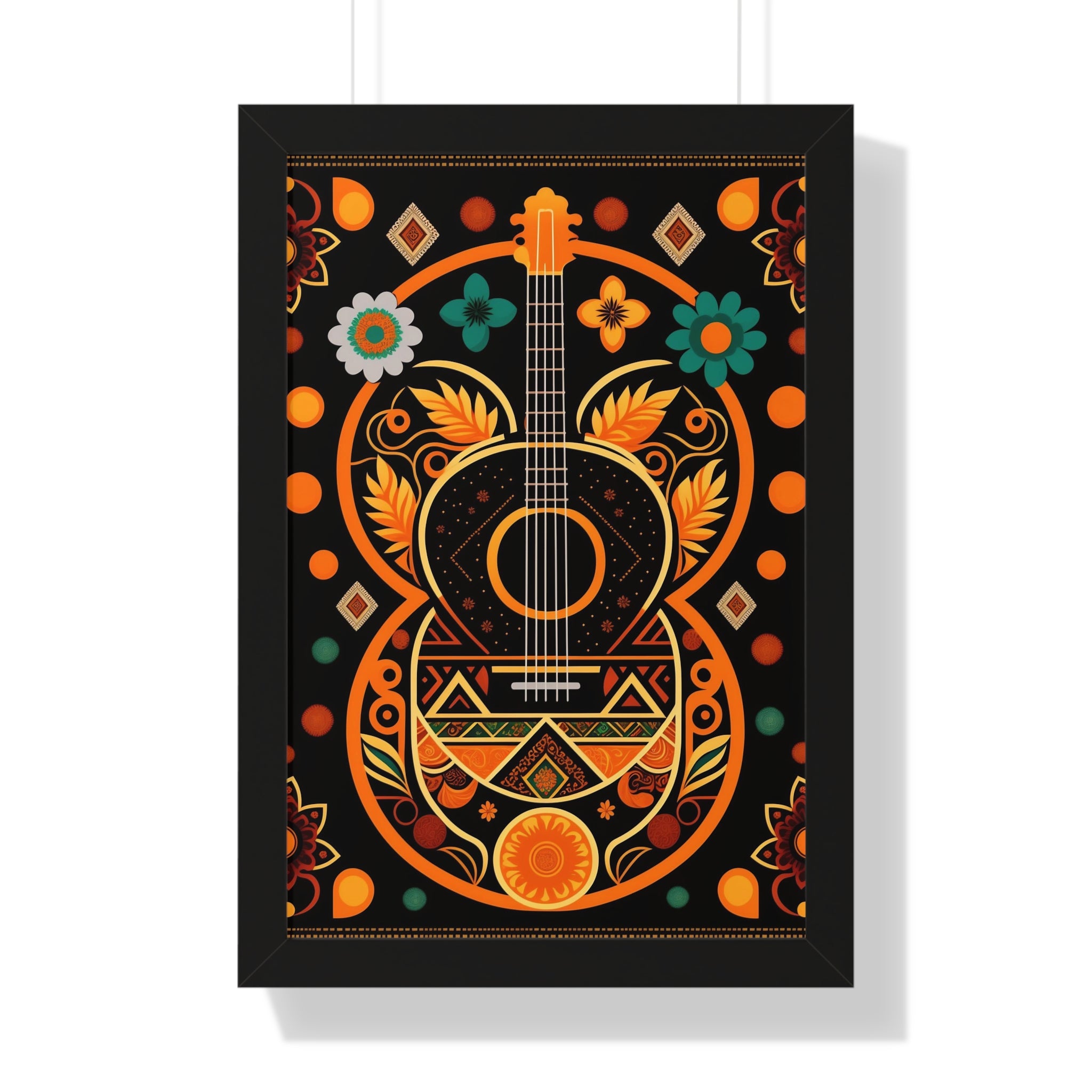 "BOHO" Framed Vertical Poster