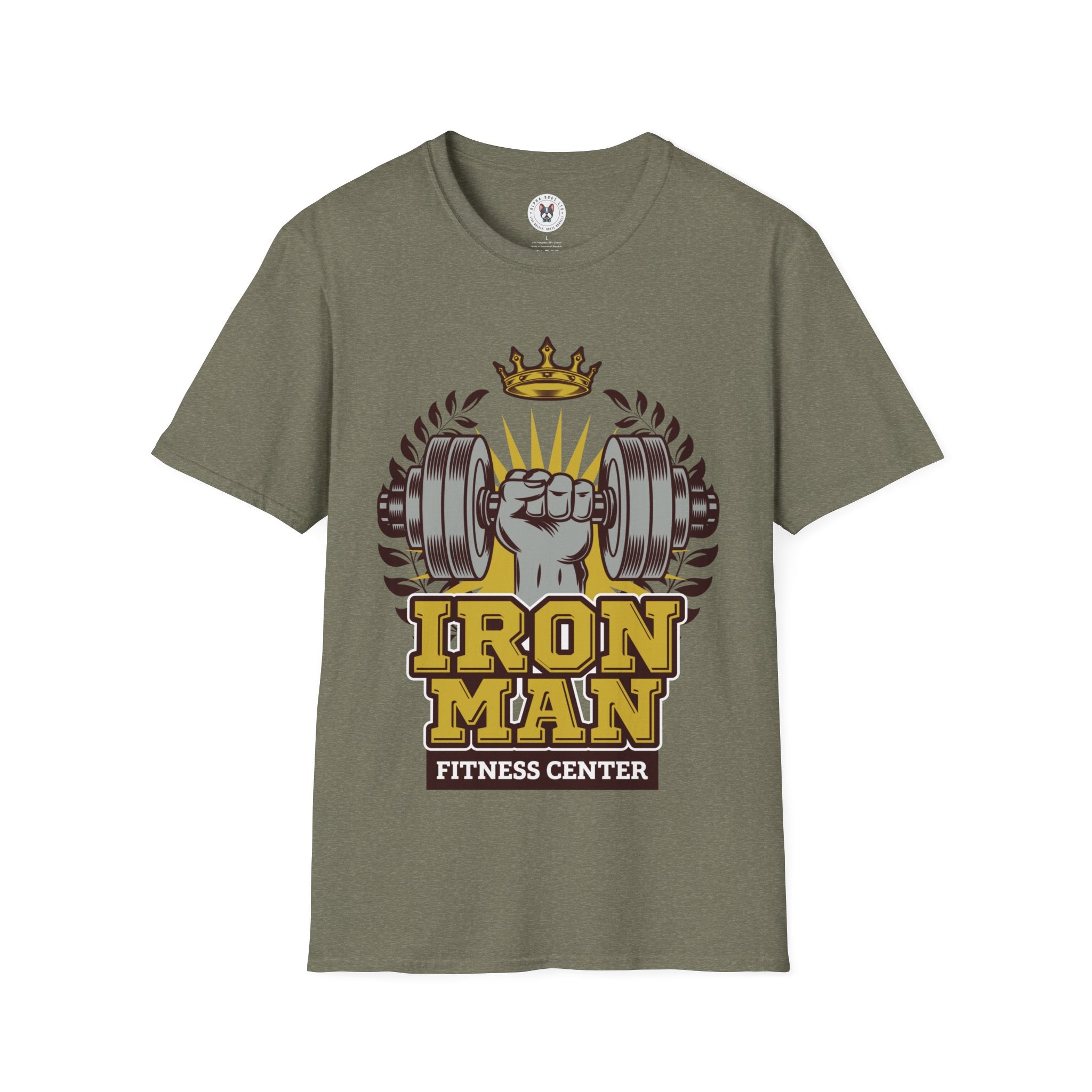 "IronMan Fitness Centre" Unisex Soft style T-Shirt