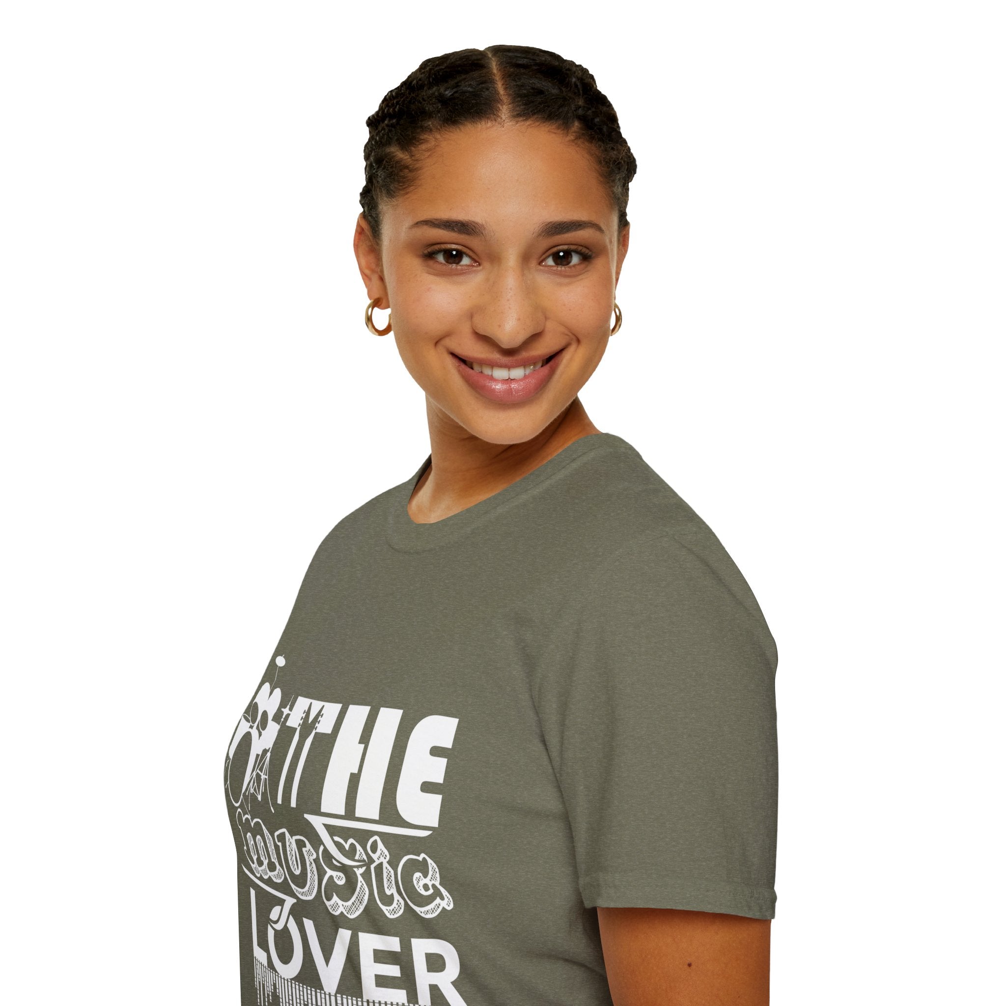 "The Music Lover" Unisex Soft style T-Shirt