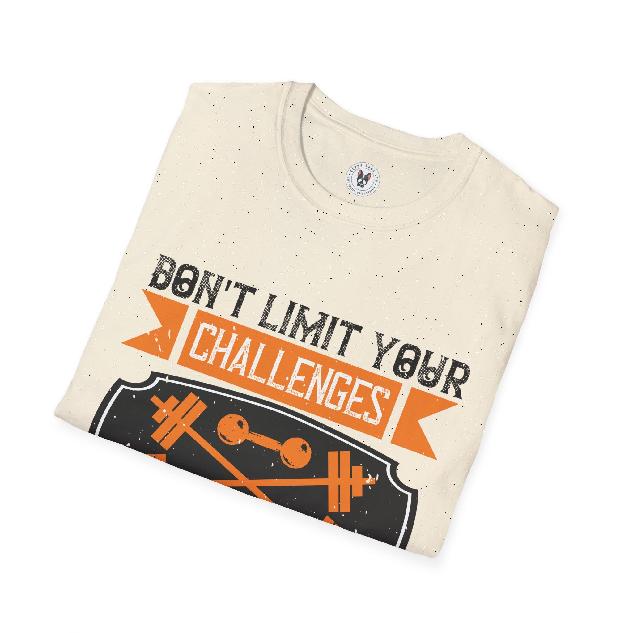 "Don't Limit Your Challenges,Challenge Your Limit" Unisex Soft style T-Shirt