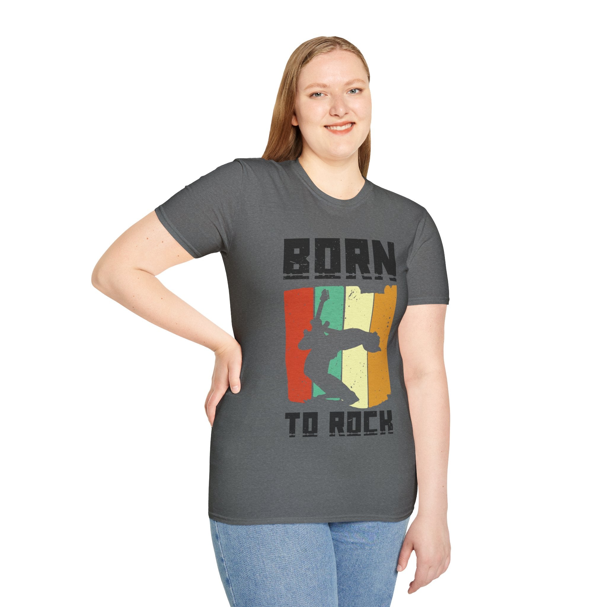 "Born To Rock"  Unisex Soft style T-Shirt