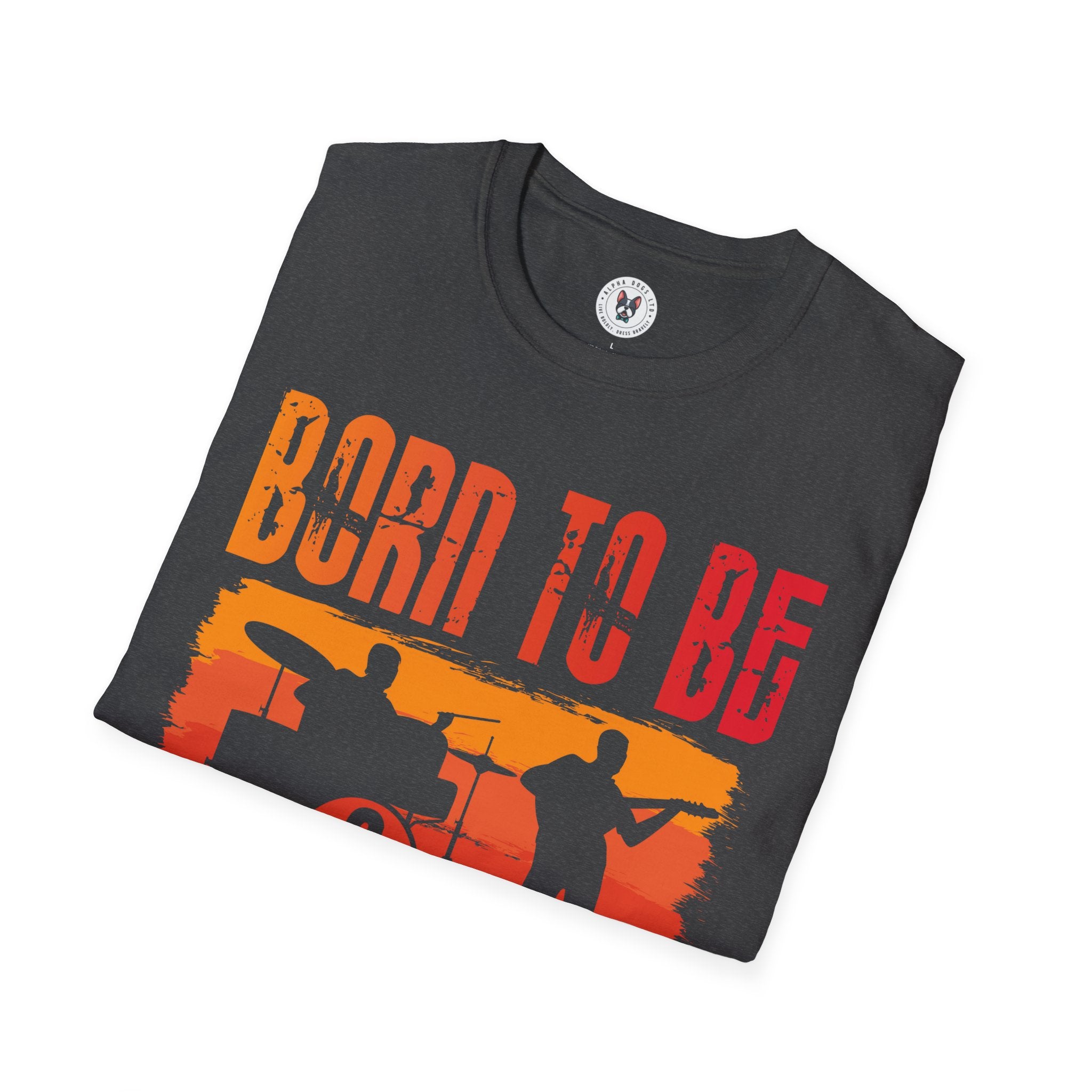 "Born To Be Musician" Unisex Soft style T-Shirt