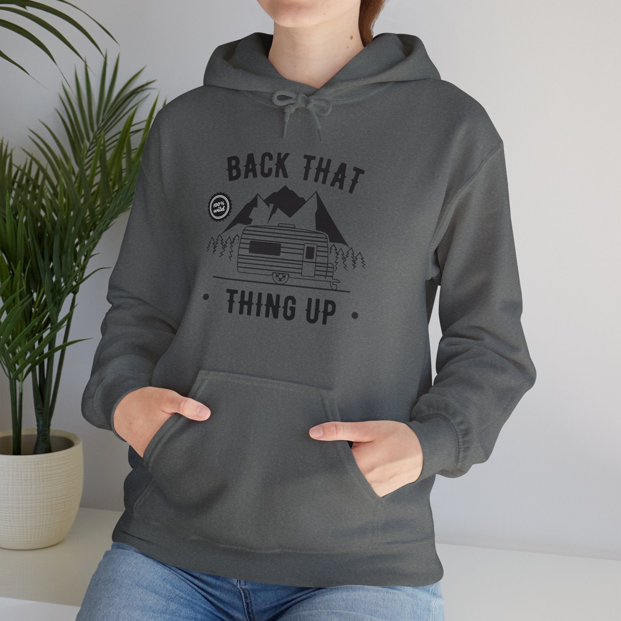 "Back That Thing Up" Unisex Heavy Blend™ Hooded Sweatshirt