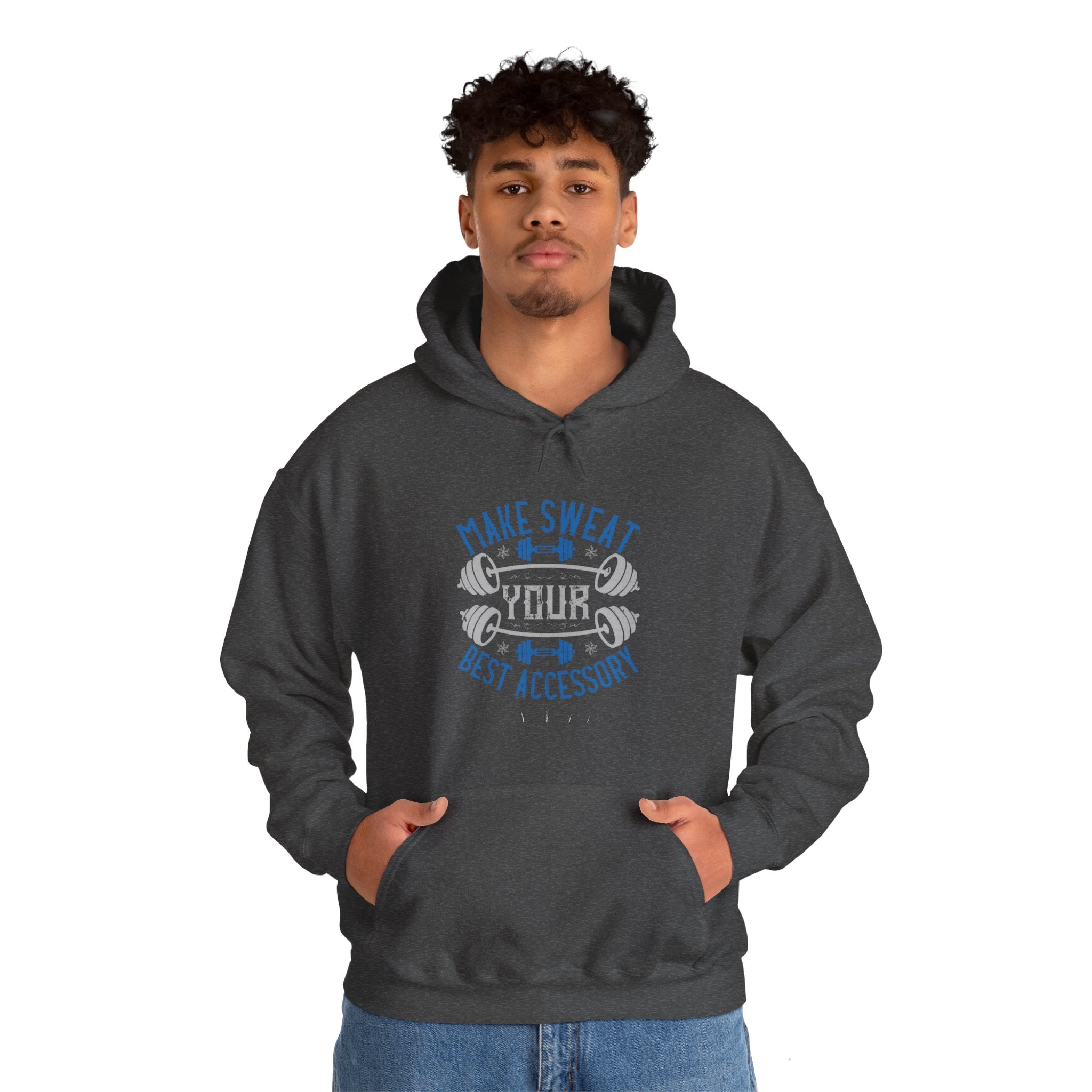 "Make Sweat Your Best Accessory" Unisex Heavy Blend™ Hooded Sweatshirt