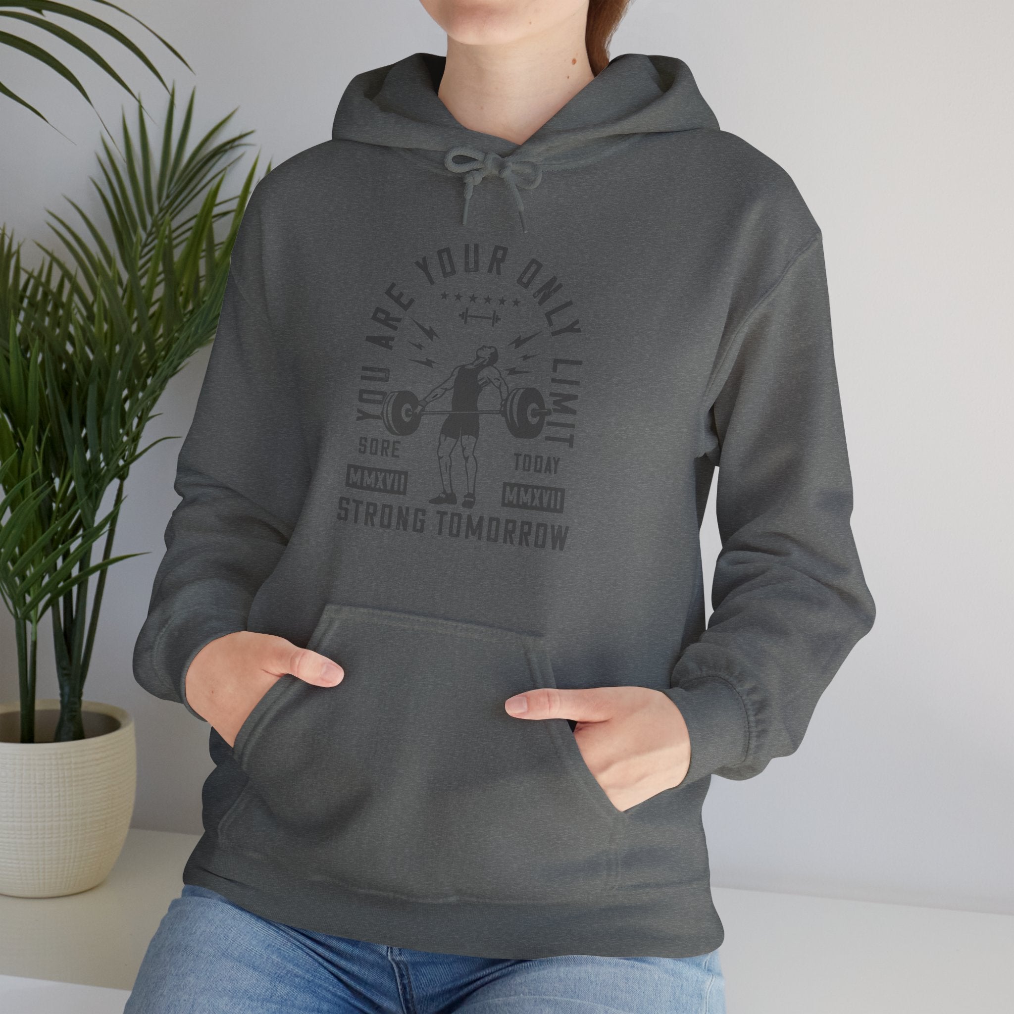 "You Are Your Only Limit" Unisex Heavy Blend™ Hooded Sweatshirt