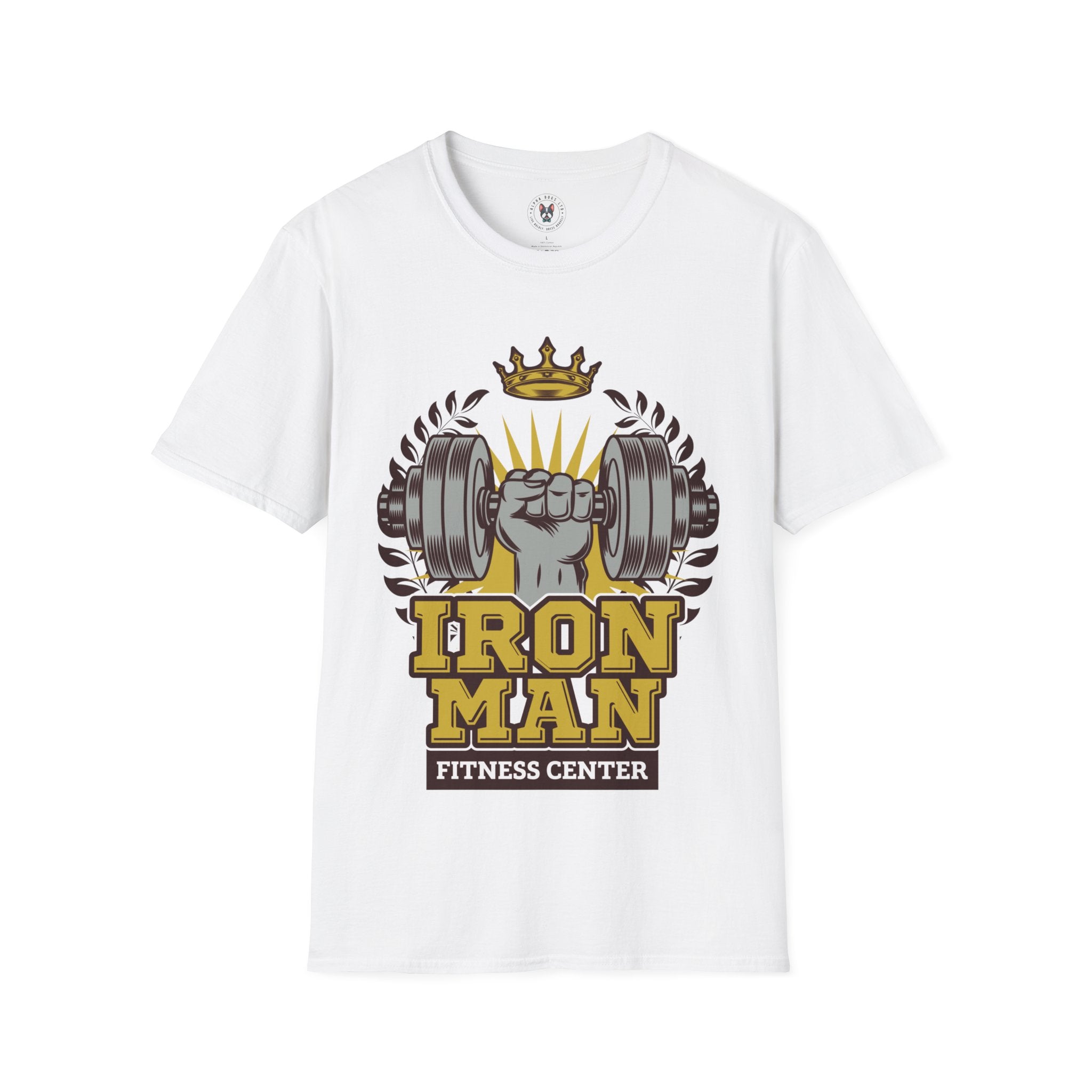 "IronMan Fitness Centre" Unisex Soft style T-Shirt