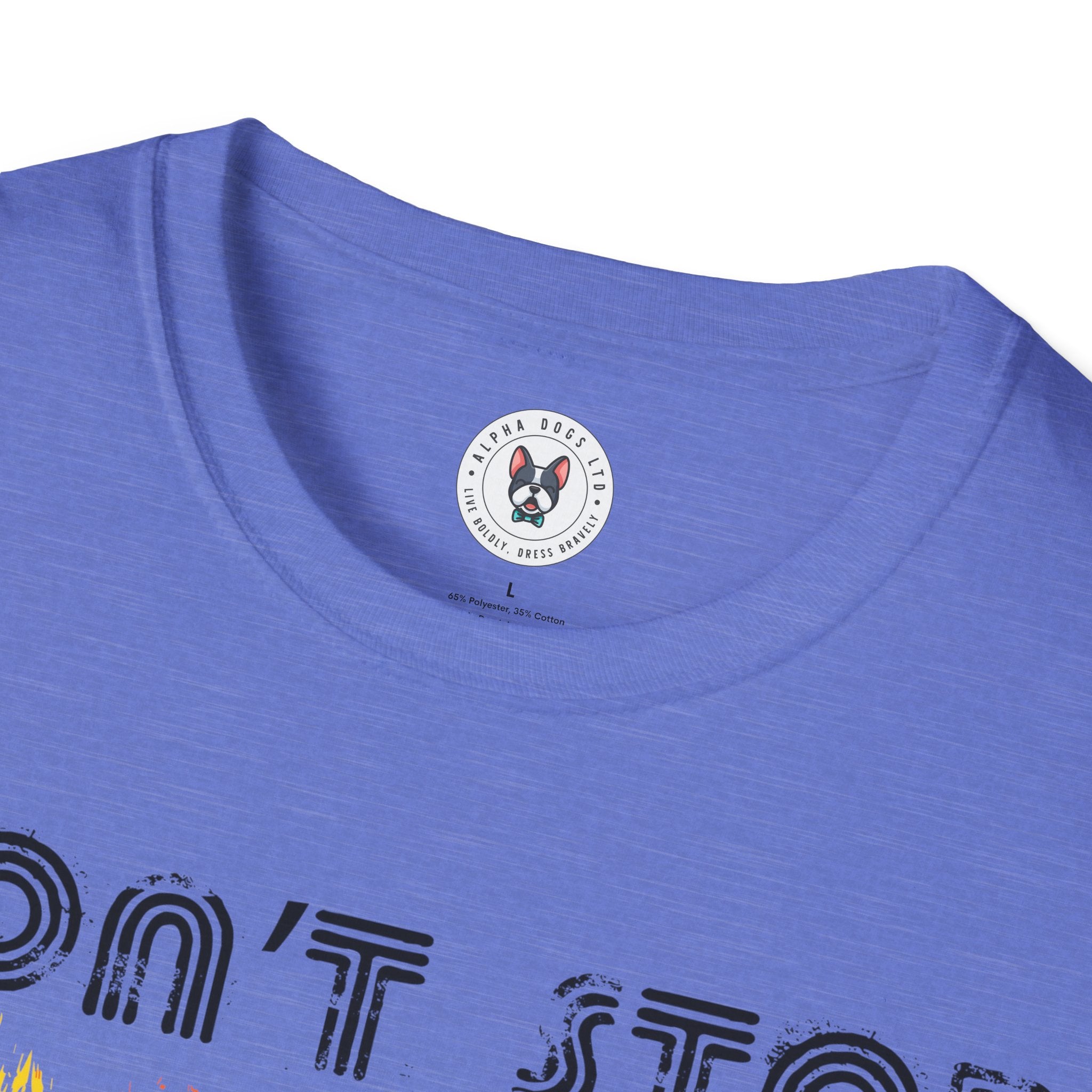 "Don't Stop the Music" Unisex Soft style T-Shirt